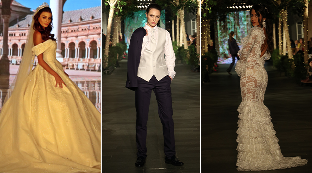 Ünlü mankenler podyumda