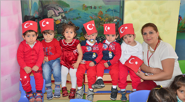 Çocuklar, 23 Nisan'ı kutladı