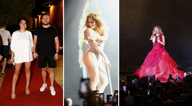 Jennifer Lopez, Antalya'da fırtına gibi esti