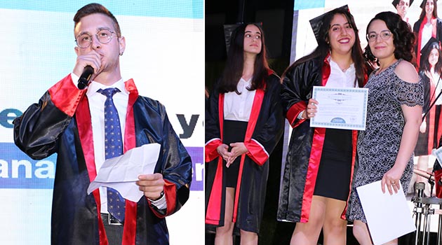 Nesibe Aydın'da mezuniyet sevinci
