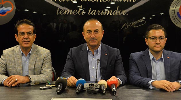 Çavuşoğlu’ndan ATSO ve ATB’ye ziyaret
