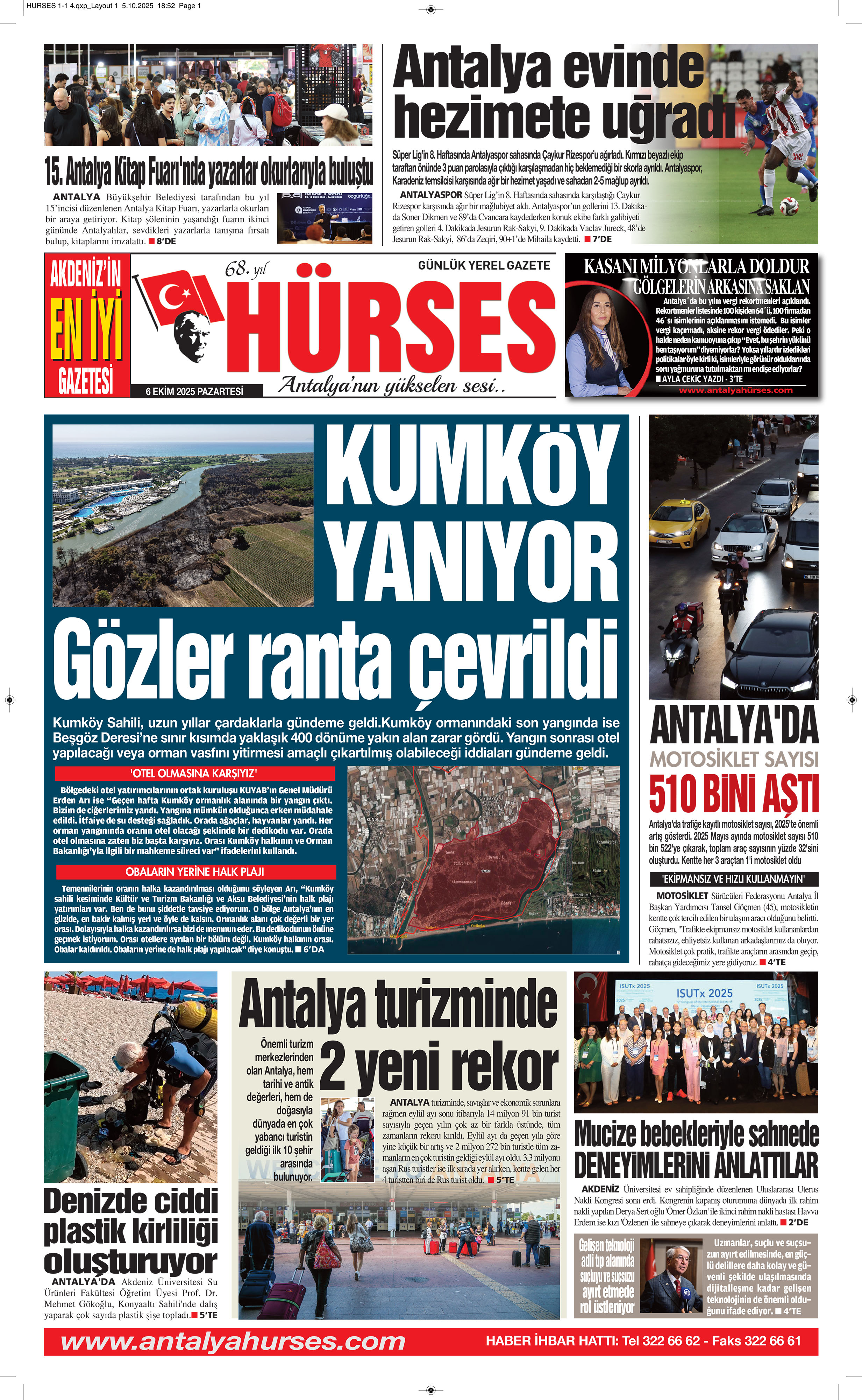 ANTALYANIN YÜKSELEN SESİ HÜRSES 6 EKİM 2025