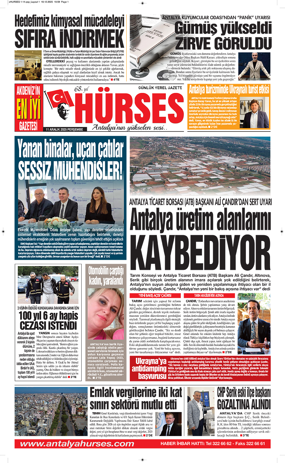 ANTALYANIN YÜKSELEN SESİ HÜRSES 11 ARALIK 2025