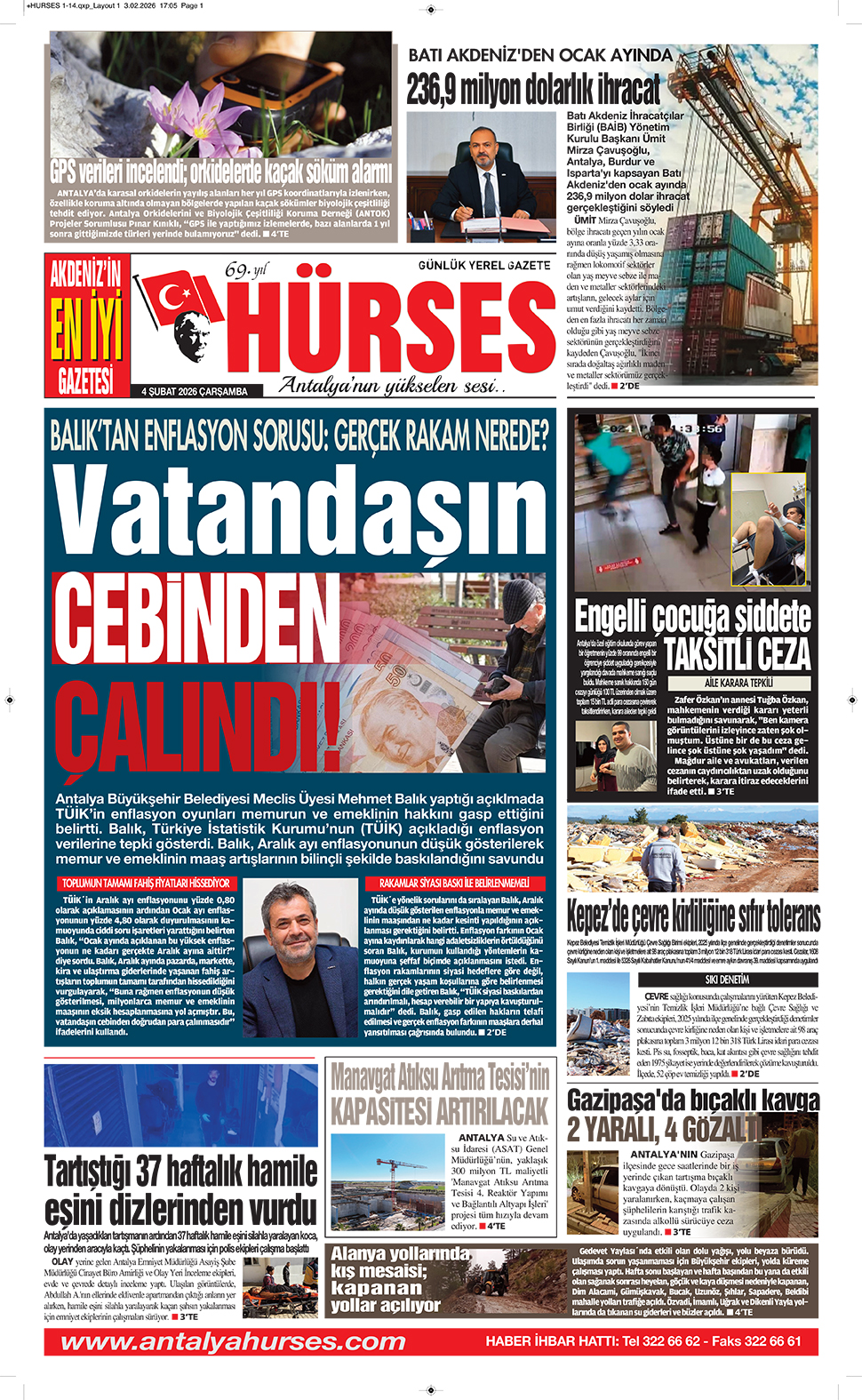 ANTALYANIN YÜKSELEN SESİ HÜRSES 4 ŞUBAT 2026