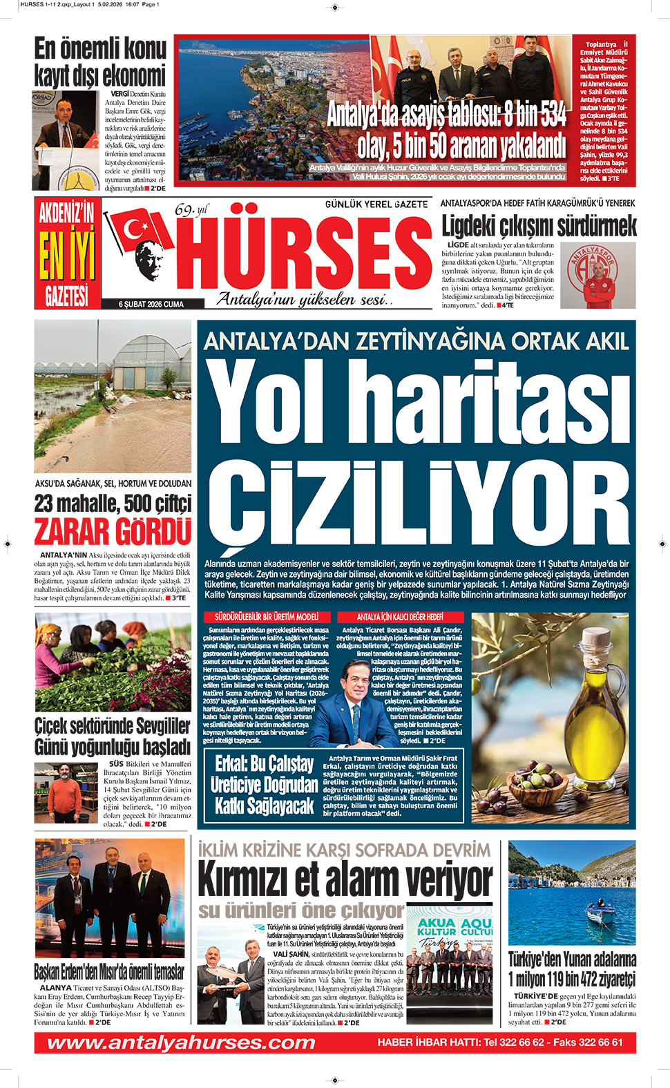 ANTALYANIN YÜKSELEN SESİ HÜRSES 6 ŞUBAT 2026