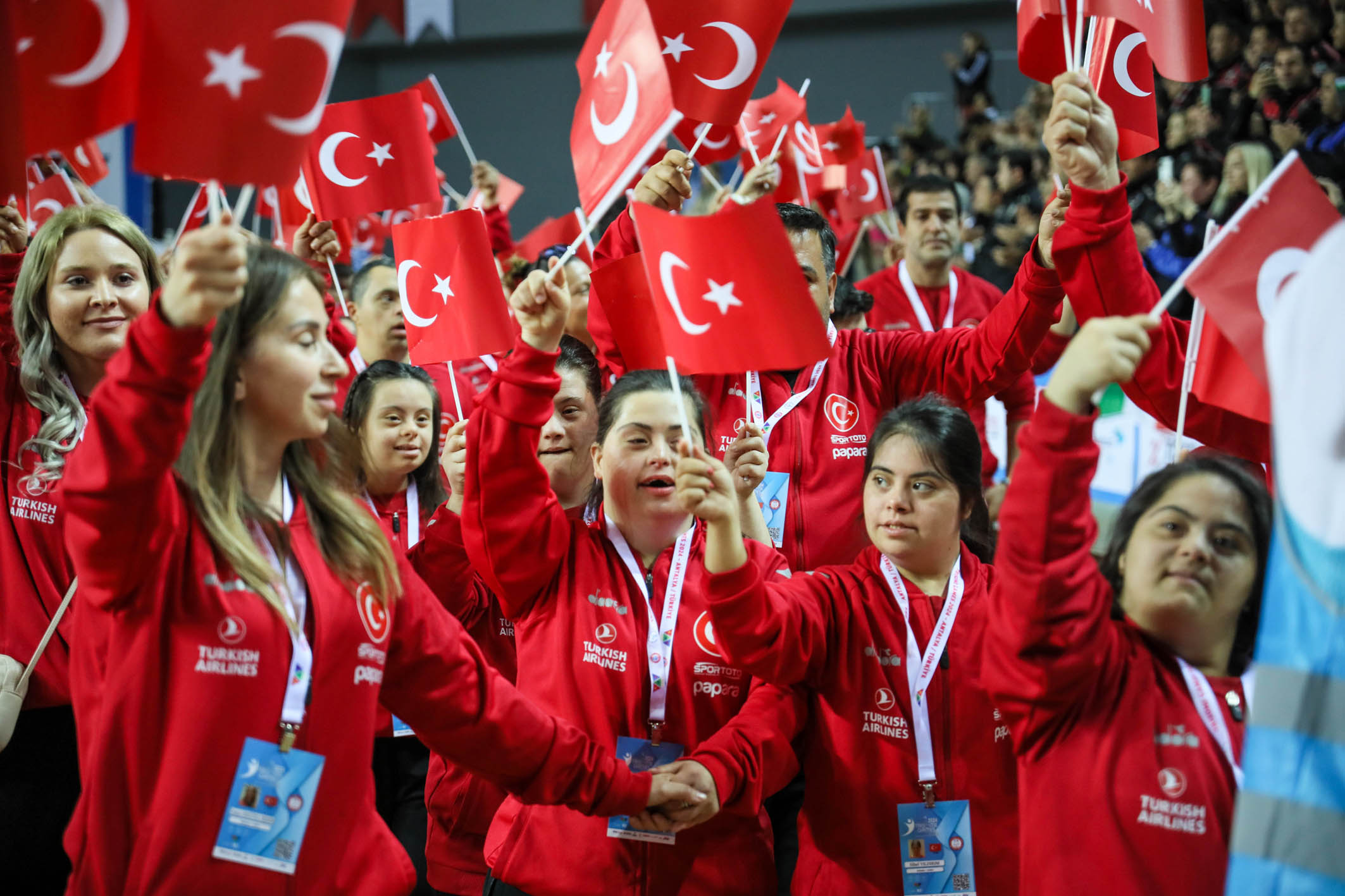 Trisome Games 2024'ün açılışı, Antalya'da 2 bakanın katılımı ile gerçekleşti