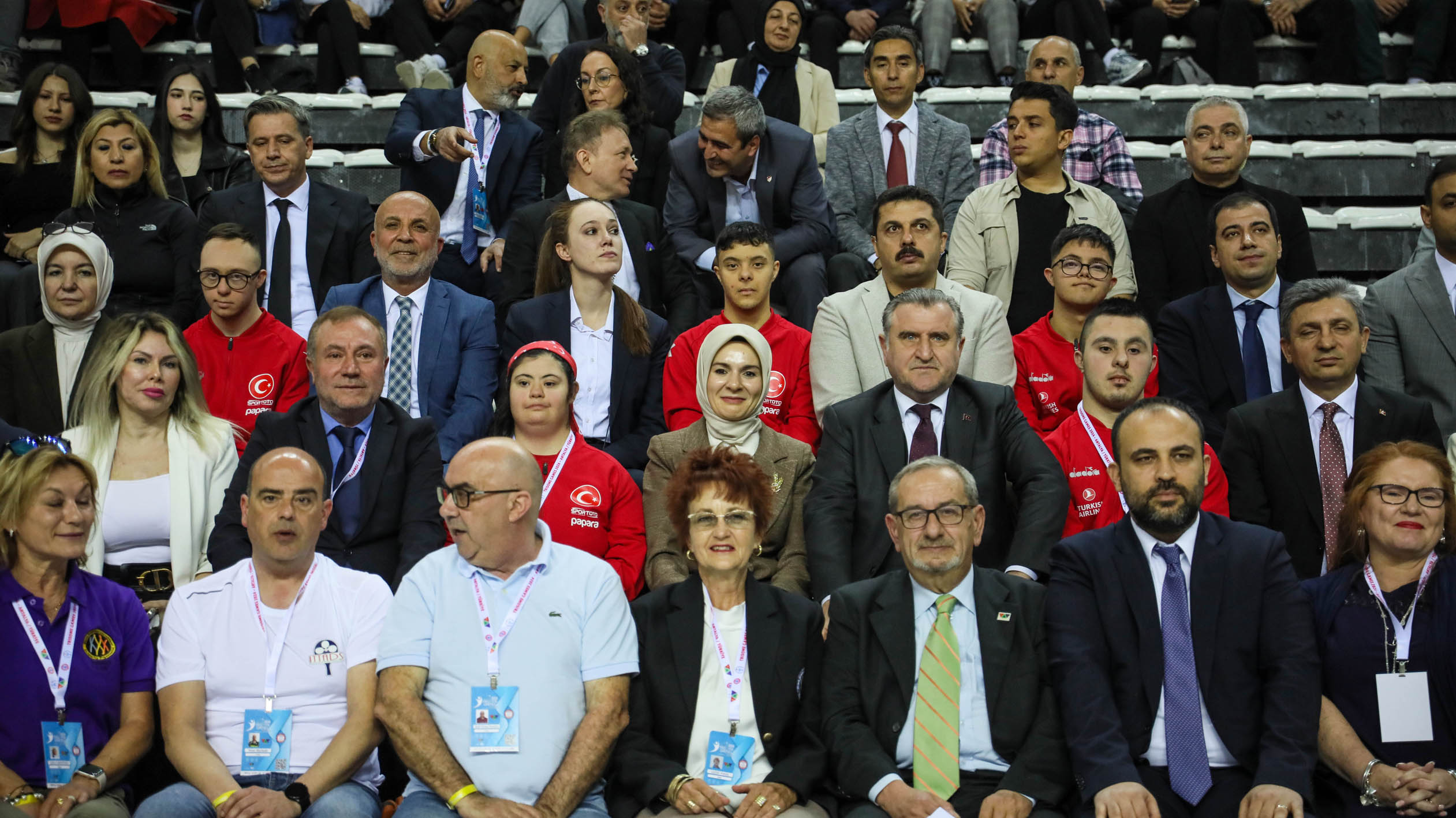 Trisome Games 2024'ün açılışı, Antalya'da 2 bakanın katılımı ile gerçekleşti