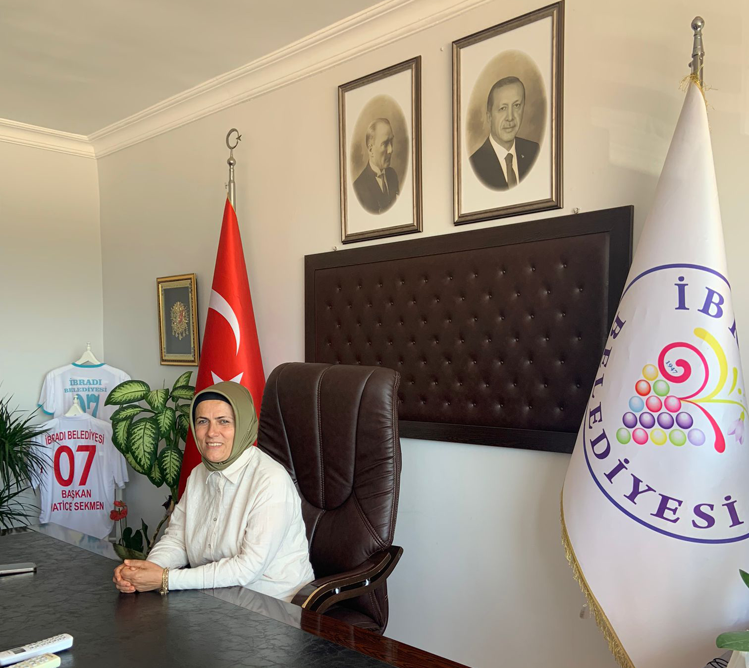 İbradı Belediye Başkanı Hatice Sekmen; "Çalışmalarımız Devam Edecek"