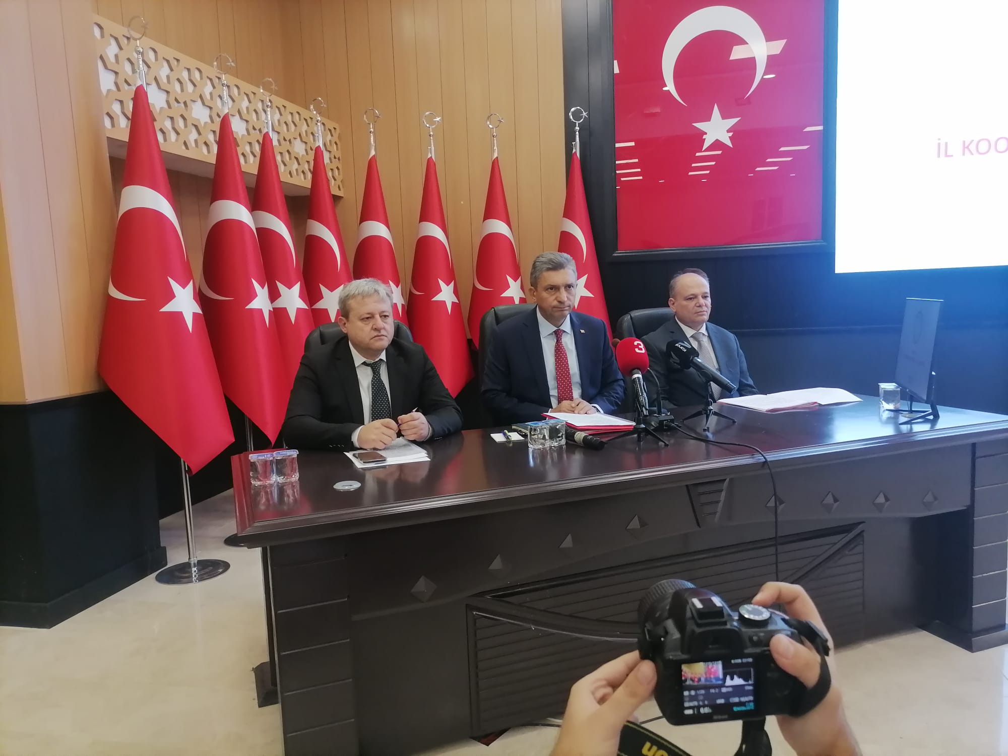 İl Koordinasyon Kurulu Toplantısı Vali Hulusi Şahin Başkanlığında Toplandı