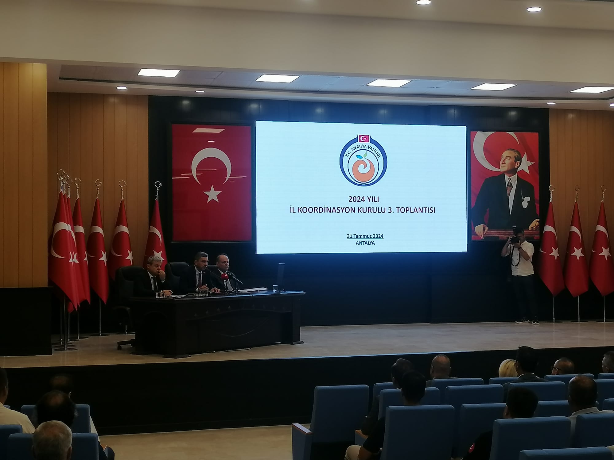İl Koordinasyon Kurulu Toplantısı Vali Hulusi Şahin Başkanlığında Toplandı