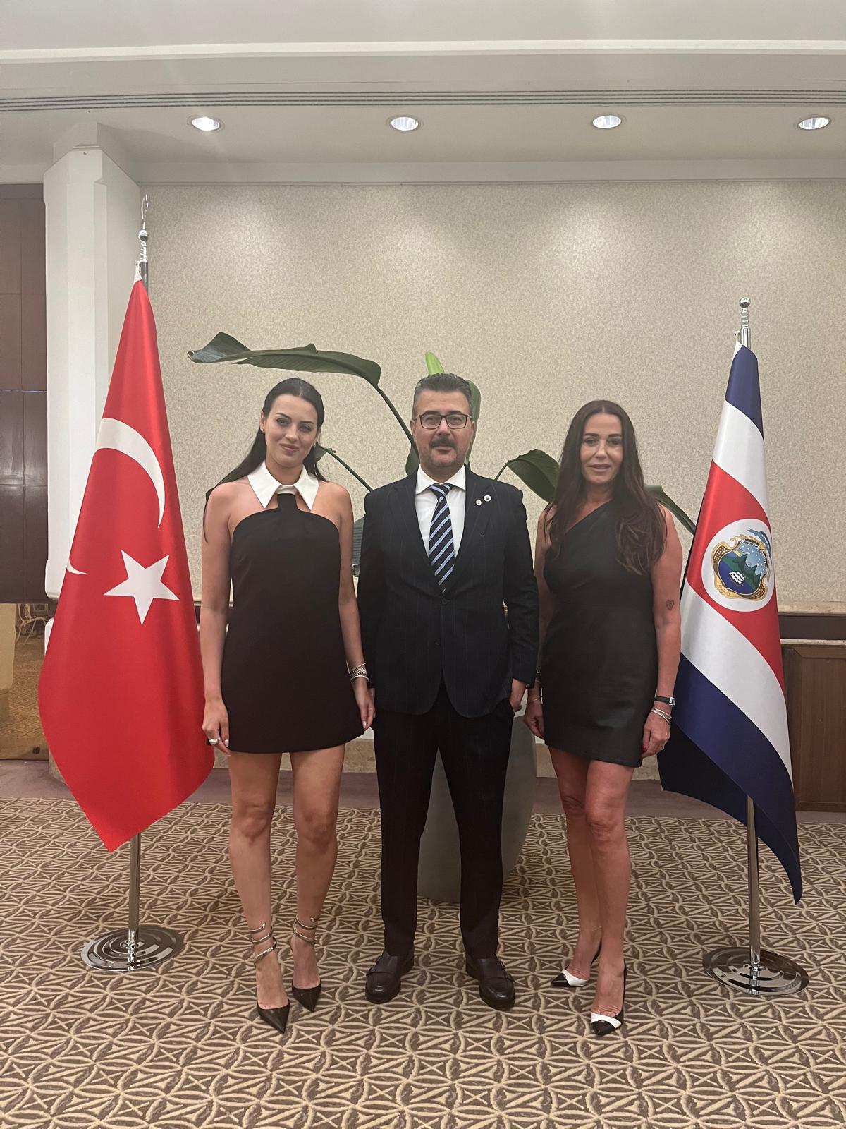 Kosta Rika'nın Antalya Fahri Konsolosu Av. Aziz Çetin Oldu