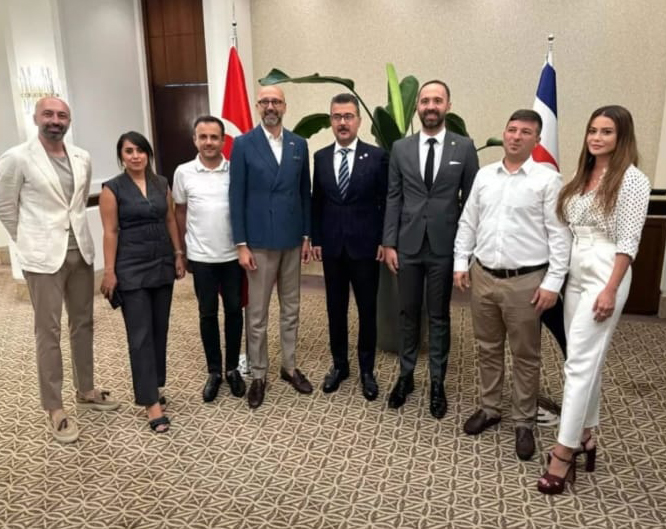 Kosta Rika'nın Antalya Fahri Konsolosu Av. Aziz Çetin Oldu