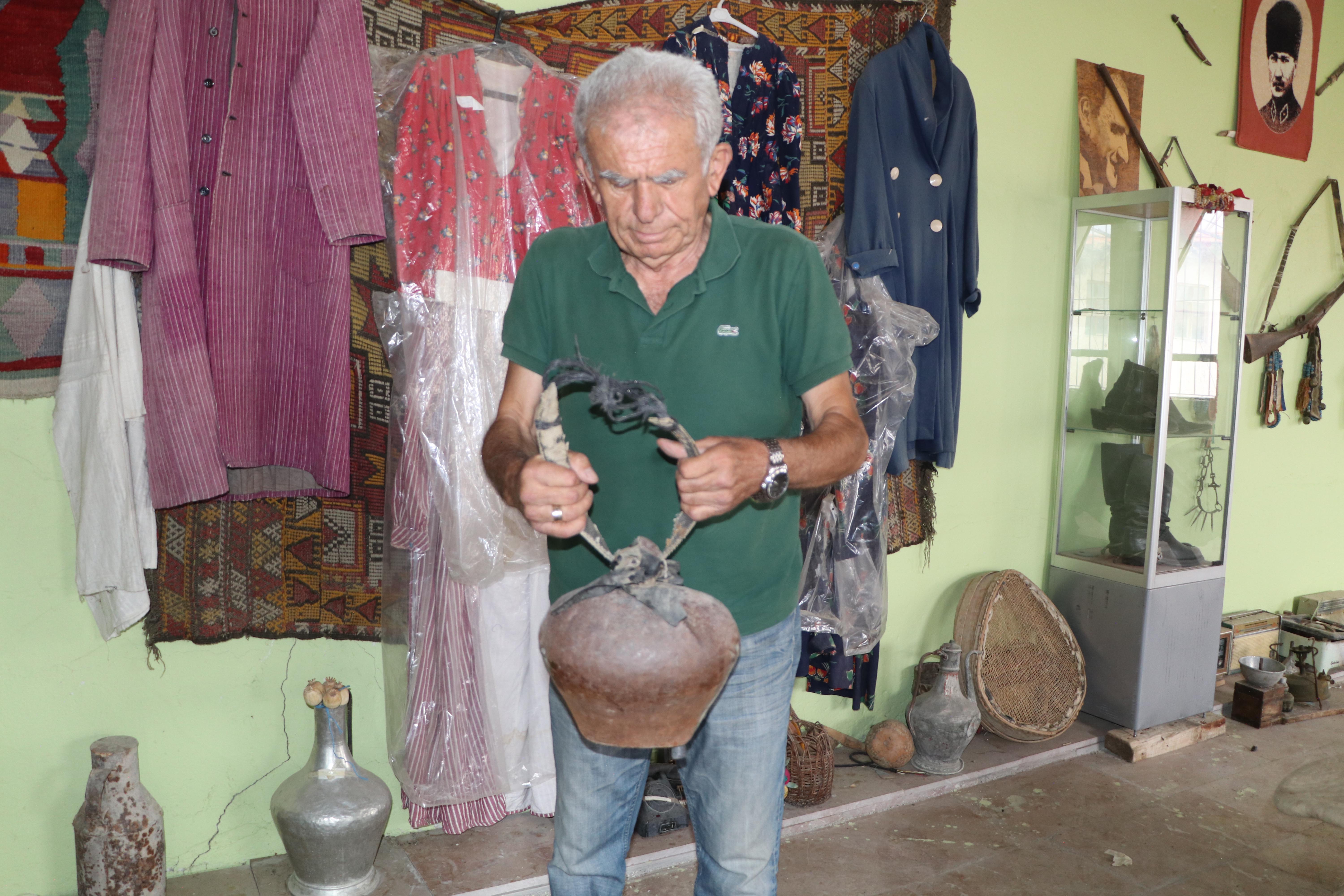 Emekli öğretmen köyünde Kültür Evi oluşturdu
