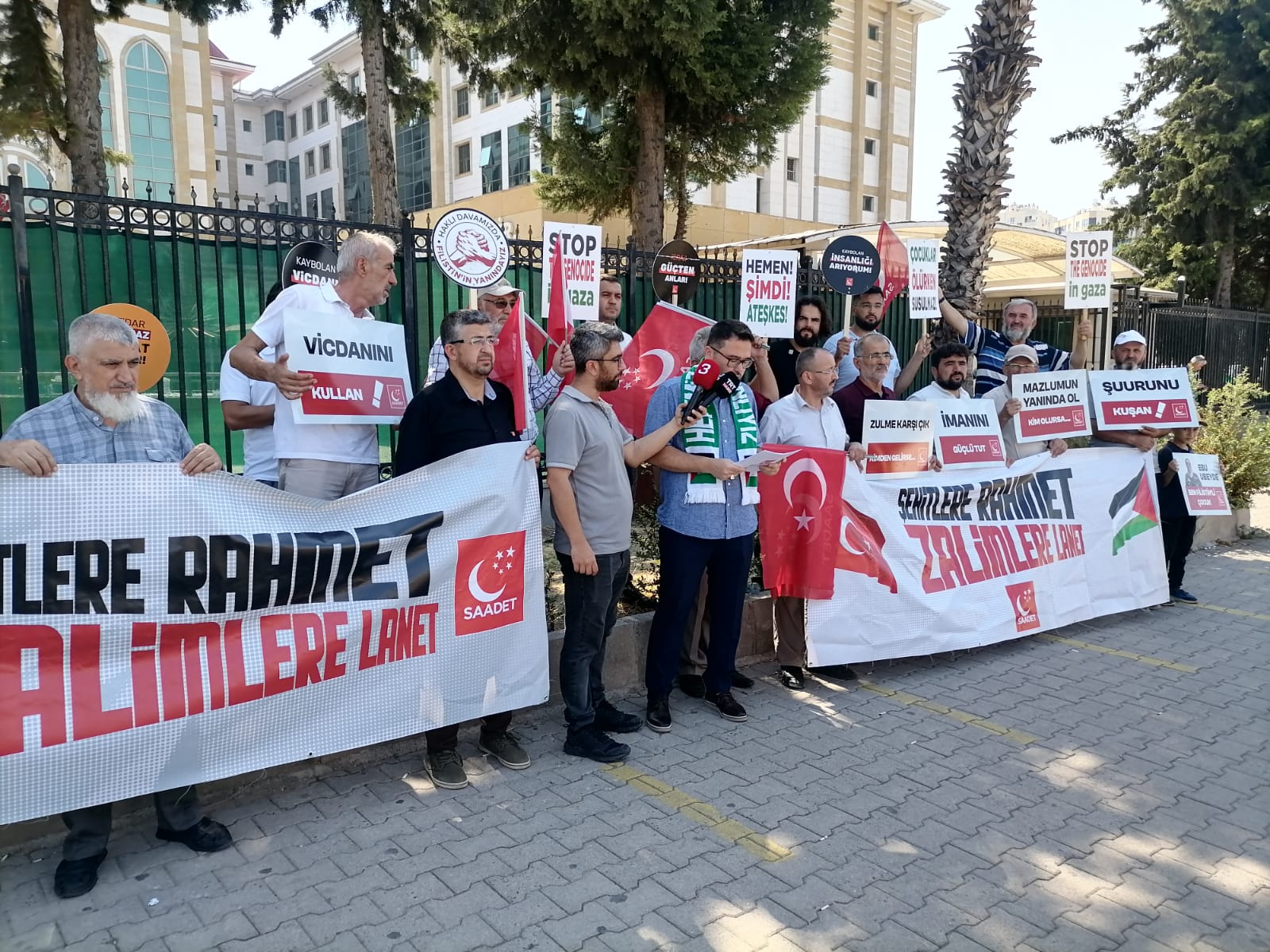 Saadet Partisi Suç Duyurusunda Bulundu