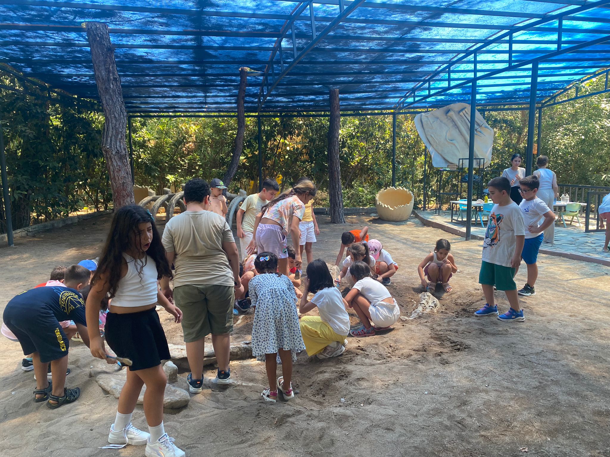 Çocuklardan Unutulmaz Dinopark Macerası
