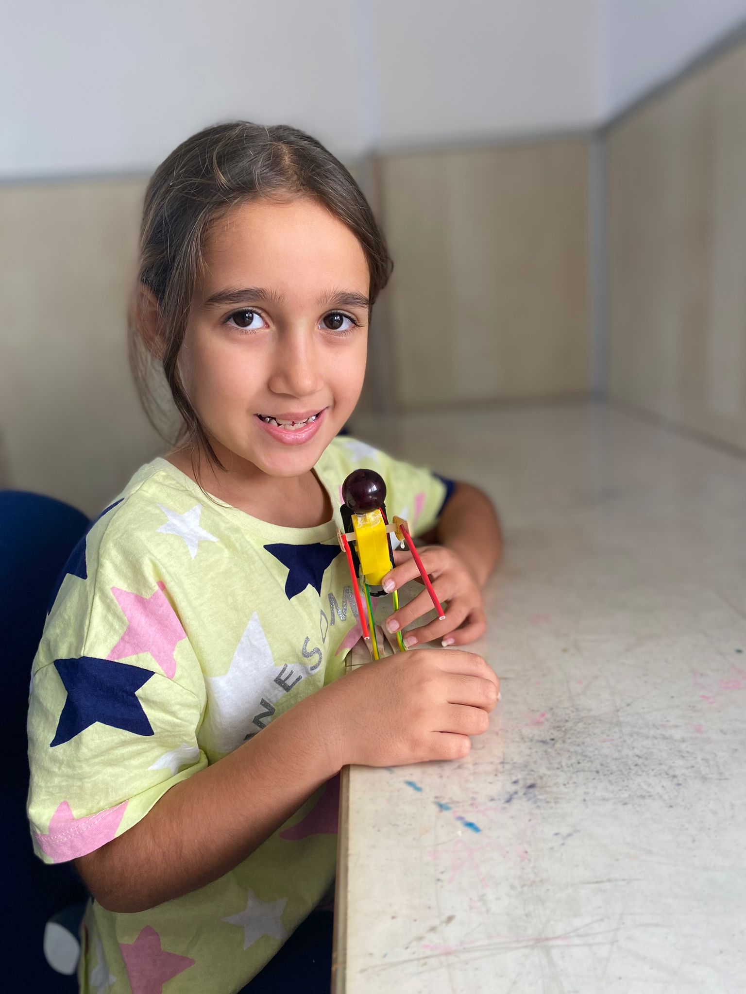 Çocuklardan Robotik Kodlama Etkinliği