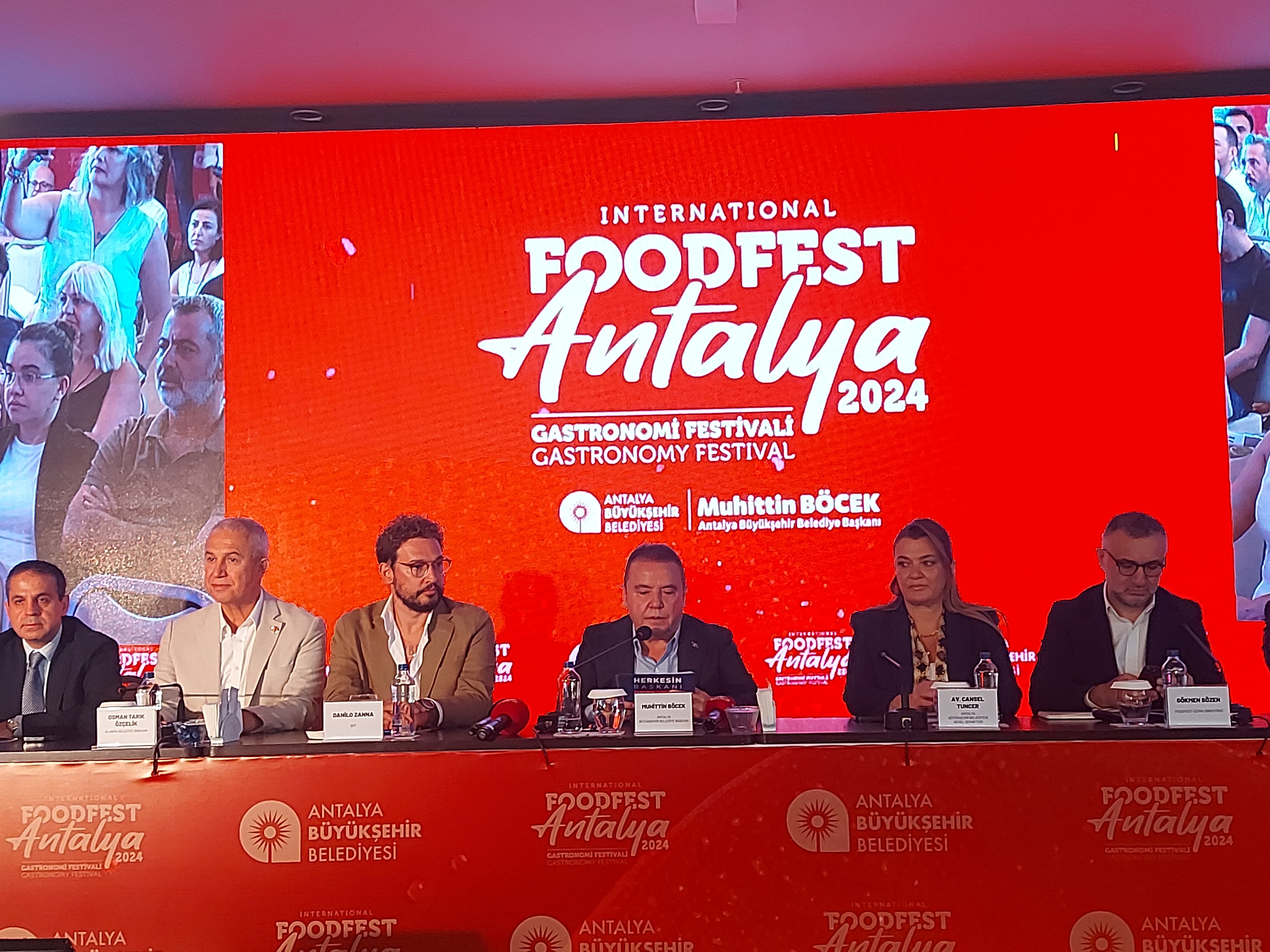 Food Fest Antalya Gastronomi Festivali’nin Mottosu ‘Gelecek Antalya’