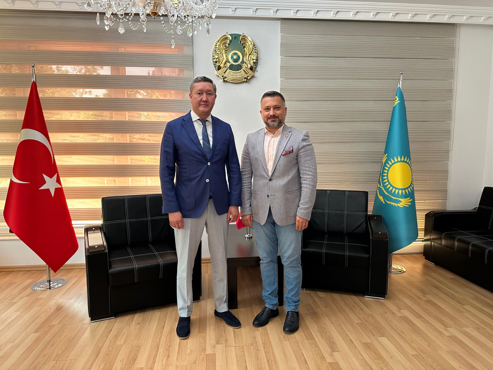 Ziyarette iki ülke arası iş birliği konuşuldu