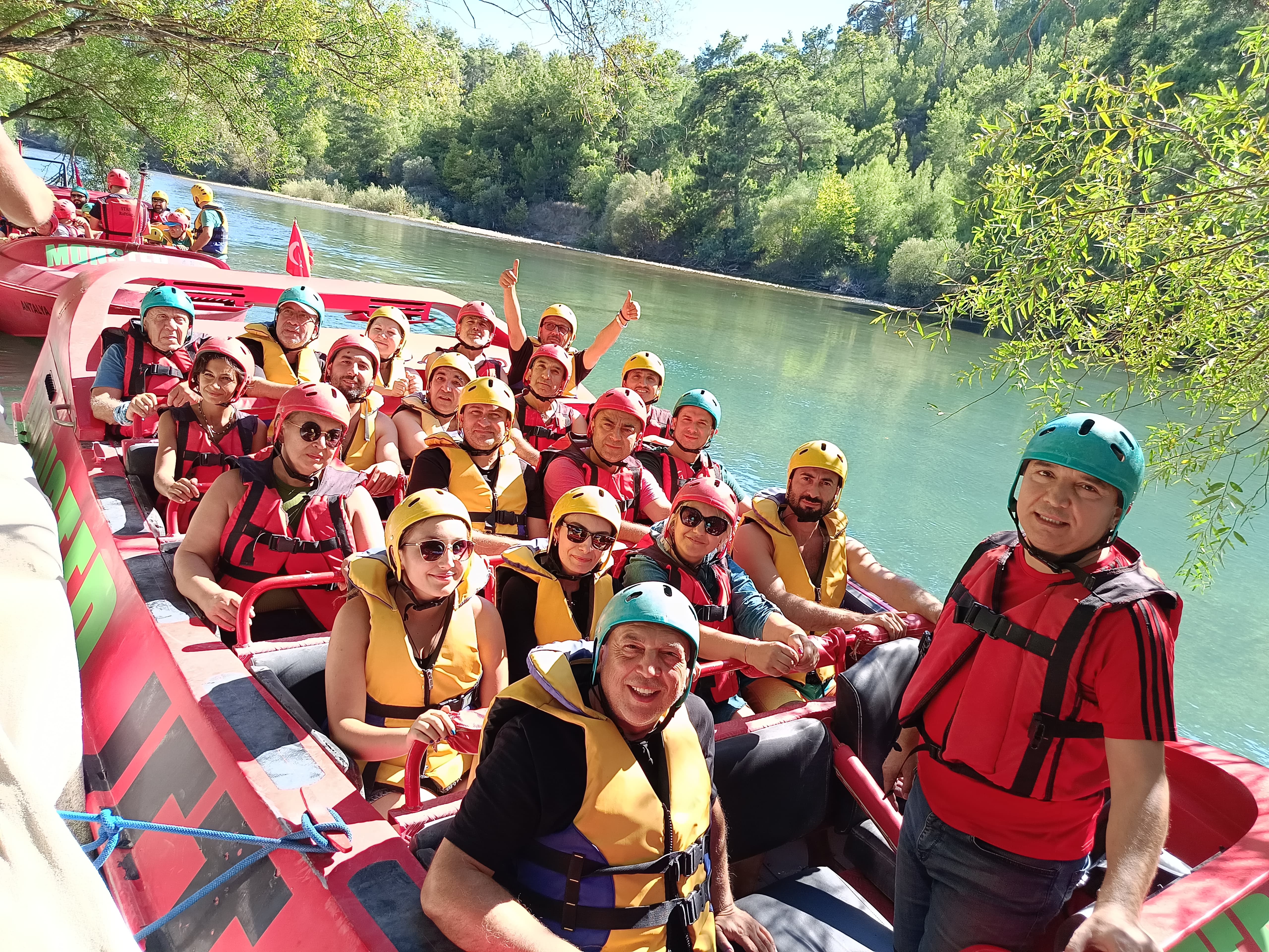 Antalya Gazeteciler Cemiyeti Üyelerinden Monster Travel'da Keyifli Bir Gün