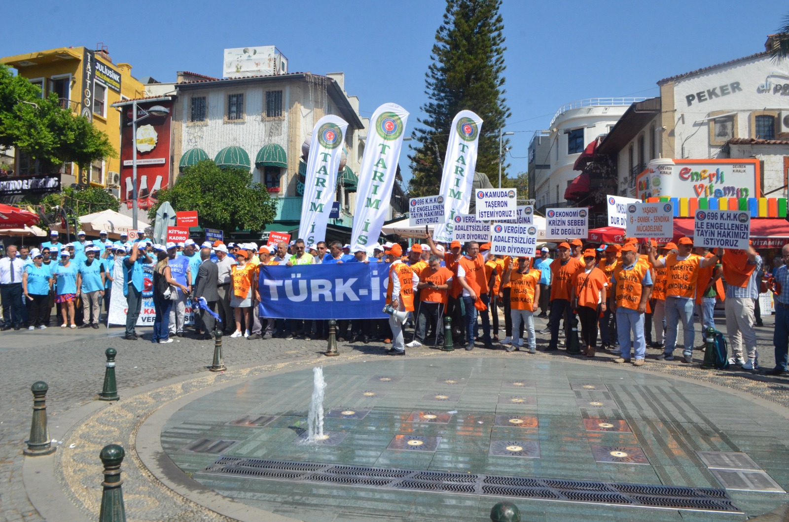 Türk-İş'den 81 İl'de Ortak Basın Açıklaması: "Vergide Adalet"
