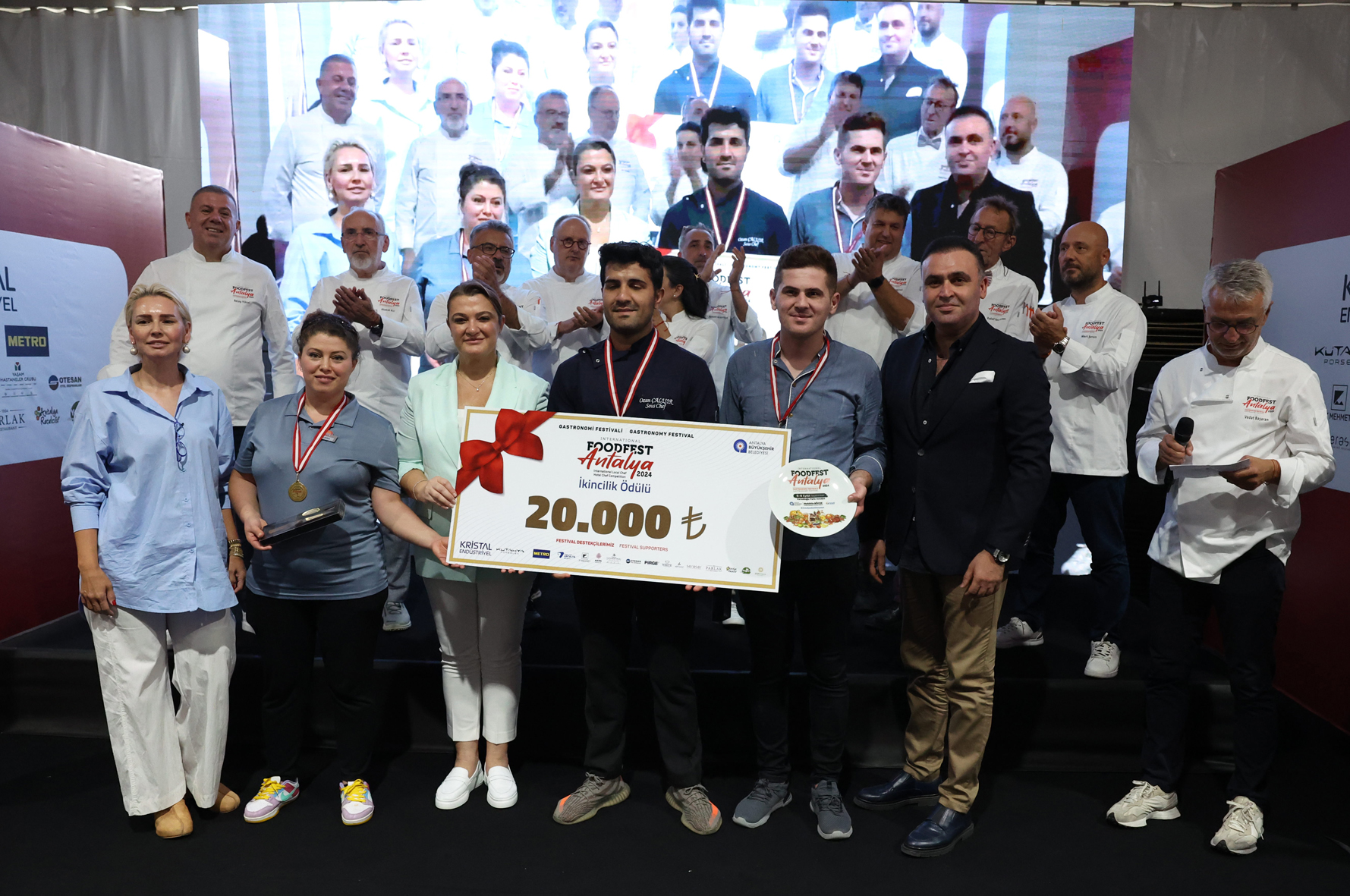 Foodfest Antalya'da ünlü şefler sahnede