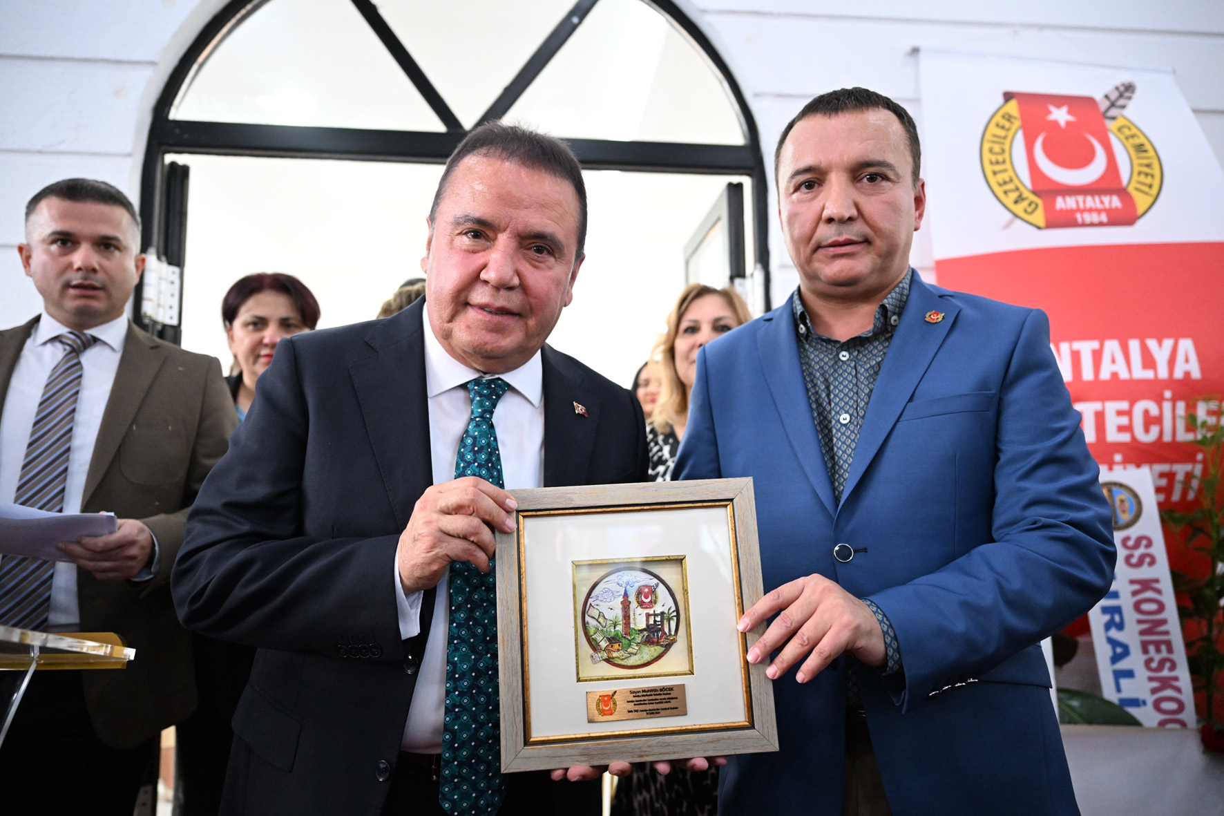 Antalya Gazeteciler Cemiyeti Sosyal Tesisi Jade Cafe açıldı