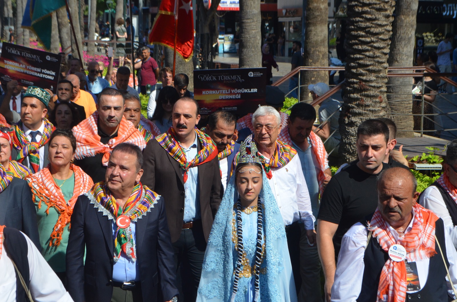 Yörük Türkmen Festivali'nde Yörük Ateşi Yandı 