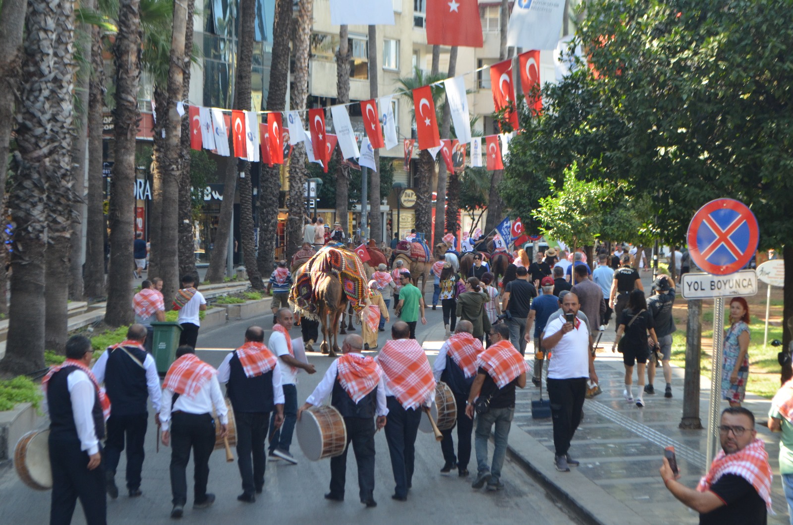 Yörük Türkmen Festivali'nde Yörük Ateşi Yandı 