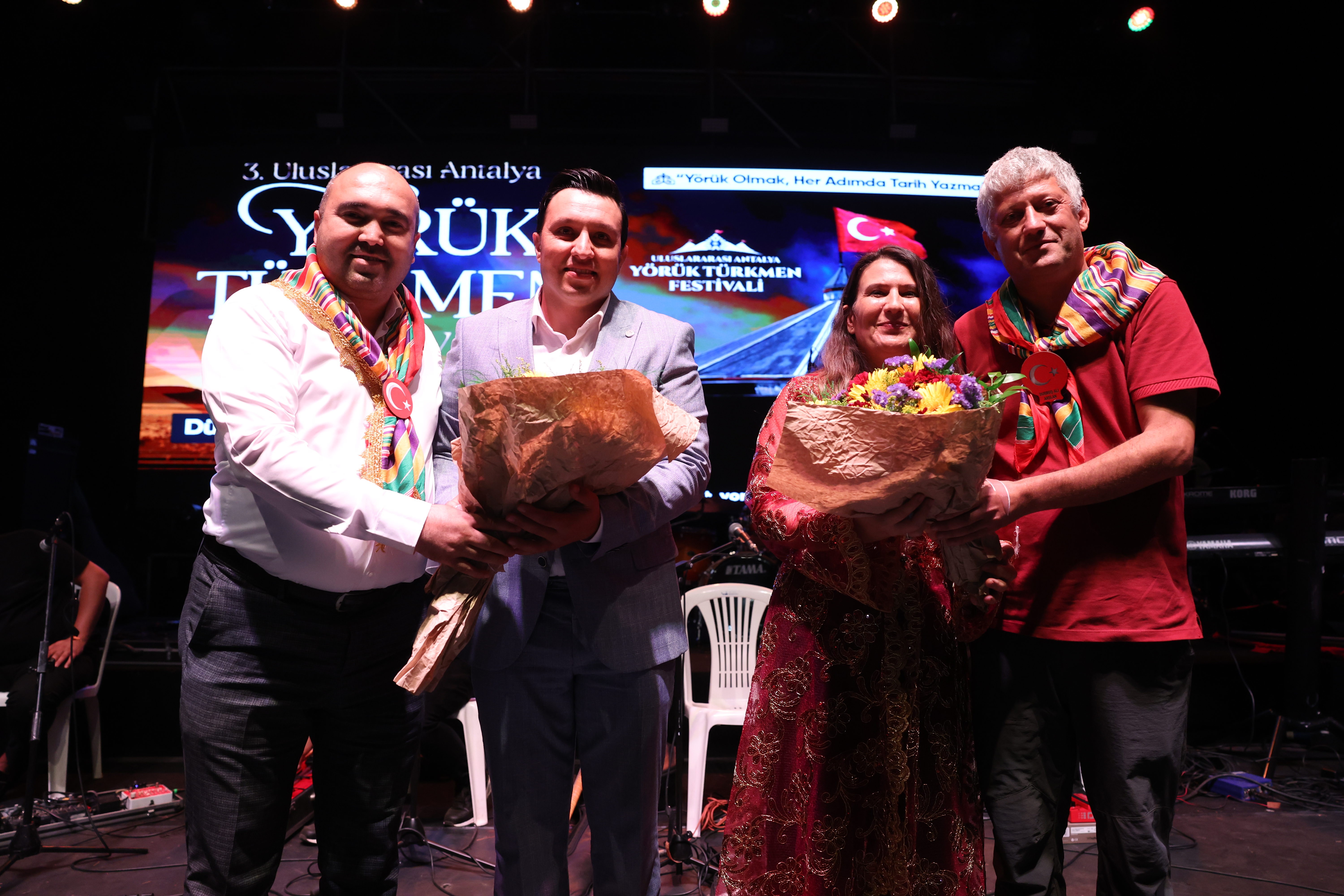 3'üncü Uluslararası Yörük Türkmen Festivali sona erdi