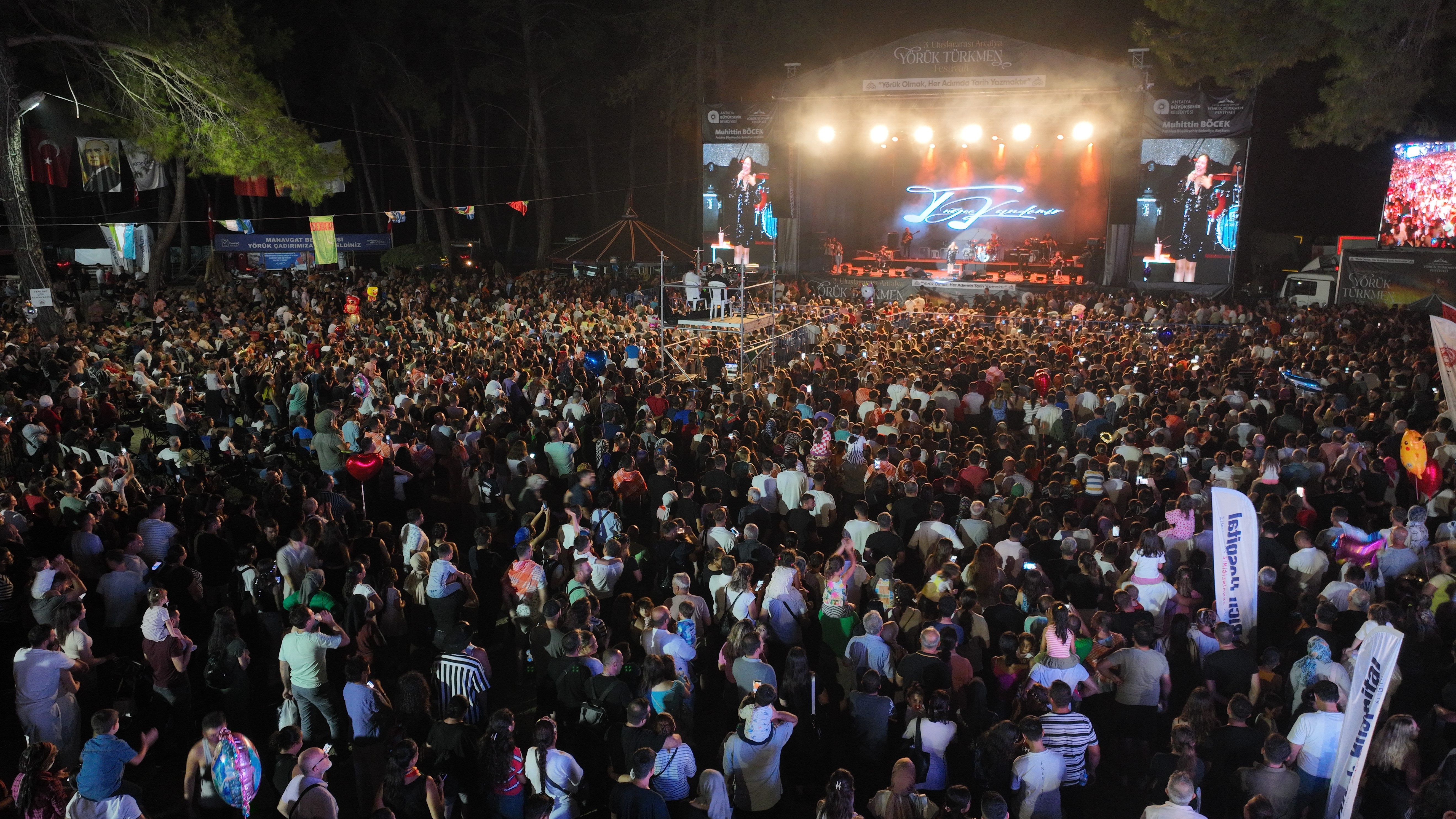 3'üncü Uluslararası Yörük Türkmen Festivali sona erdi