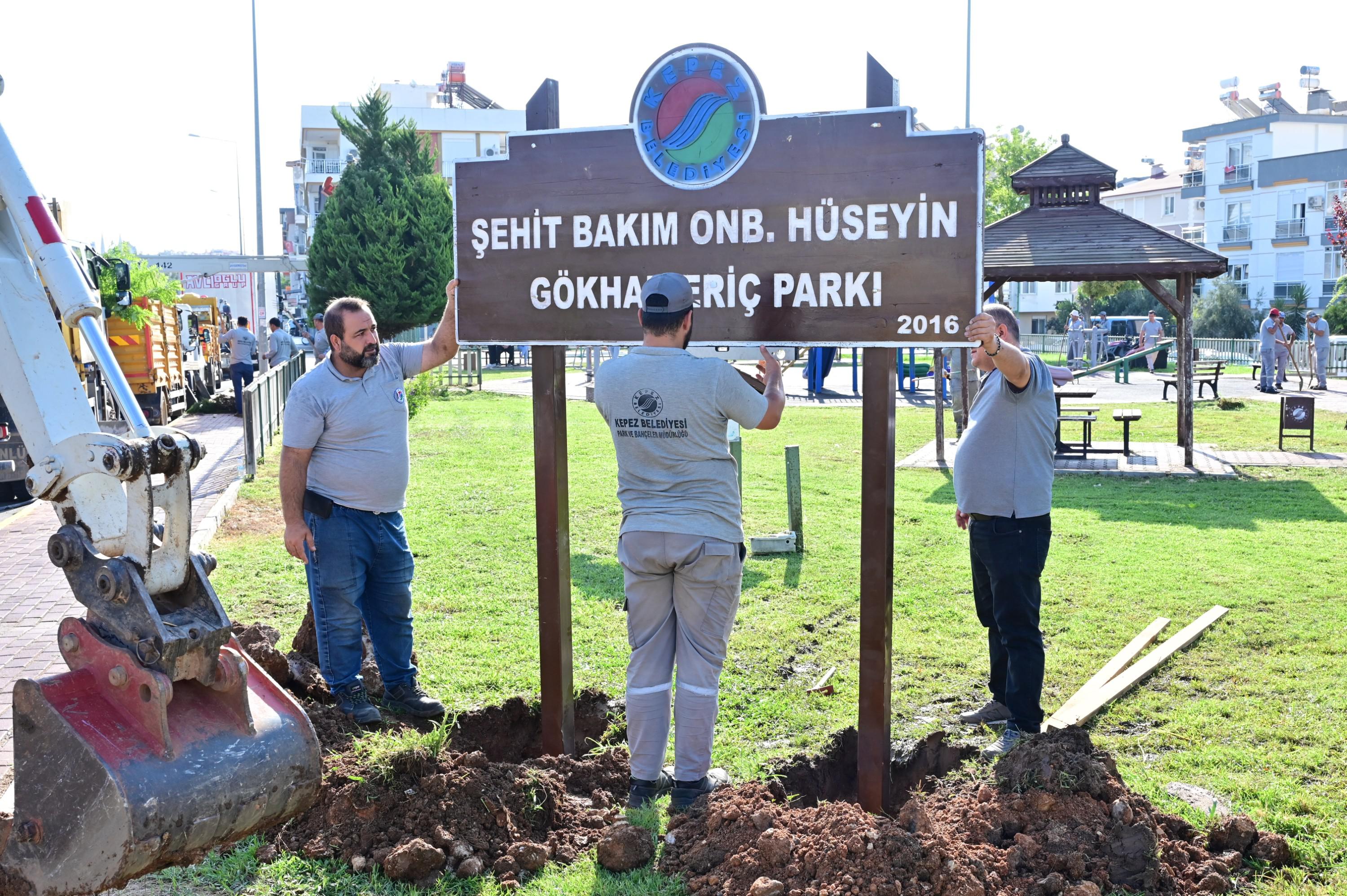 Kepez'de Hizmet Atağı: Ahatlı Mahallesi'nde Park ve Çevresi Yenilendi