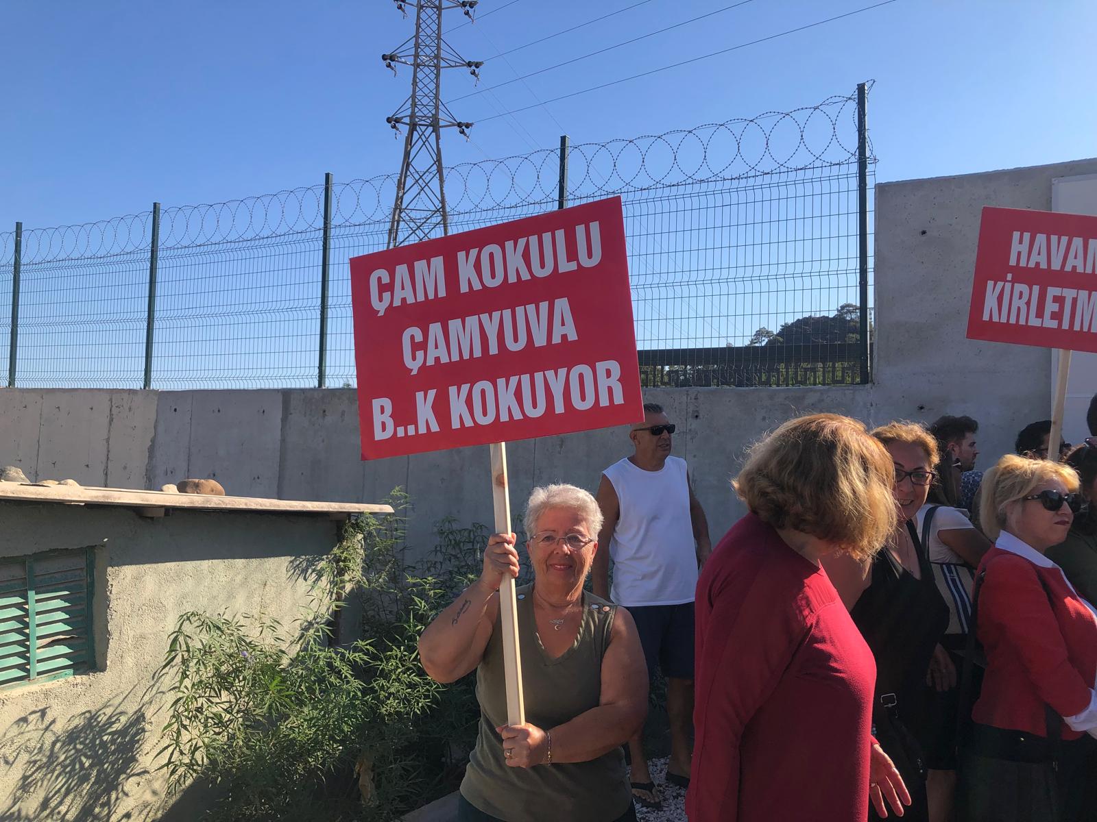 Çamyuva Arıtma Tesisi’nde Koku Eylemi!