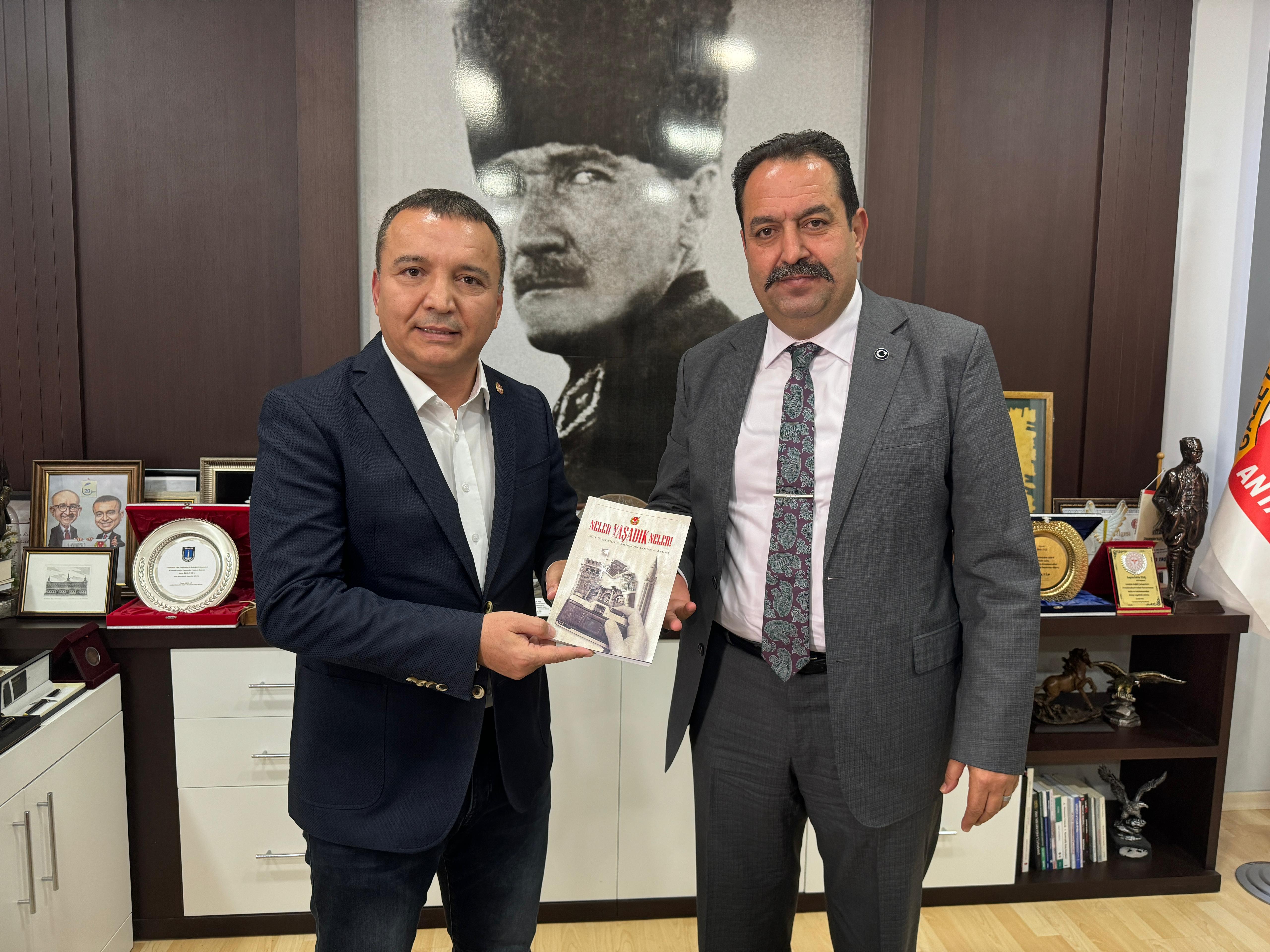 Emniyet Müdürü Arslan'dan AGC'ye ziyaret