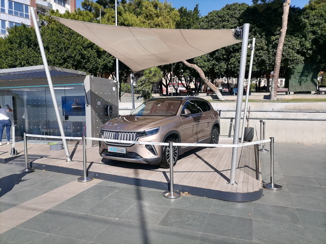 Togg Cumhuriyet Meydanı’nda  