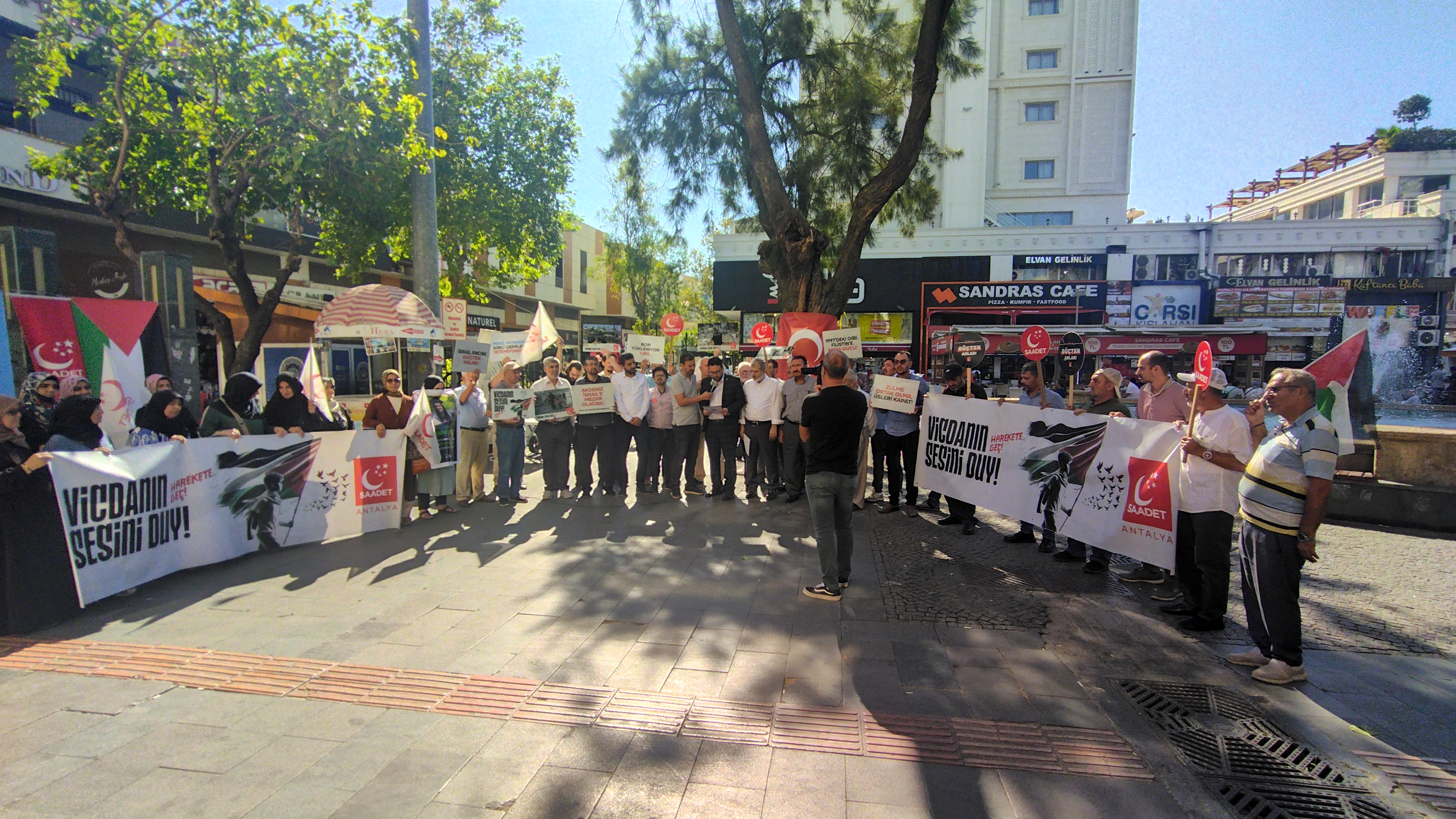 Saadet Partisi İl Başkanı Tekin’den Filistin Açıklaması