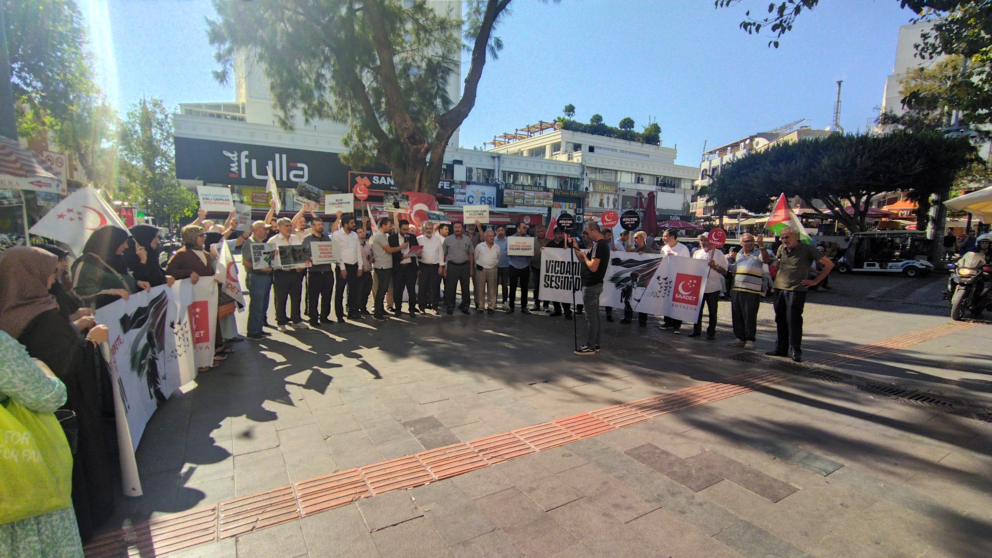 Saadet Partisi İl Başkanı Tekin’den Filistin Açıklaması