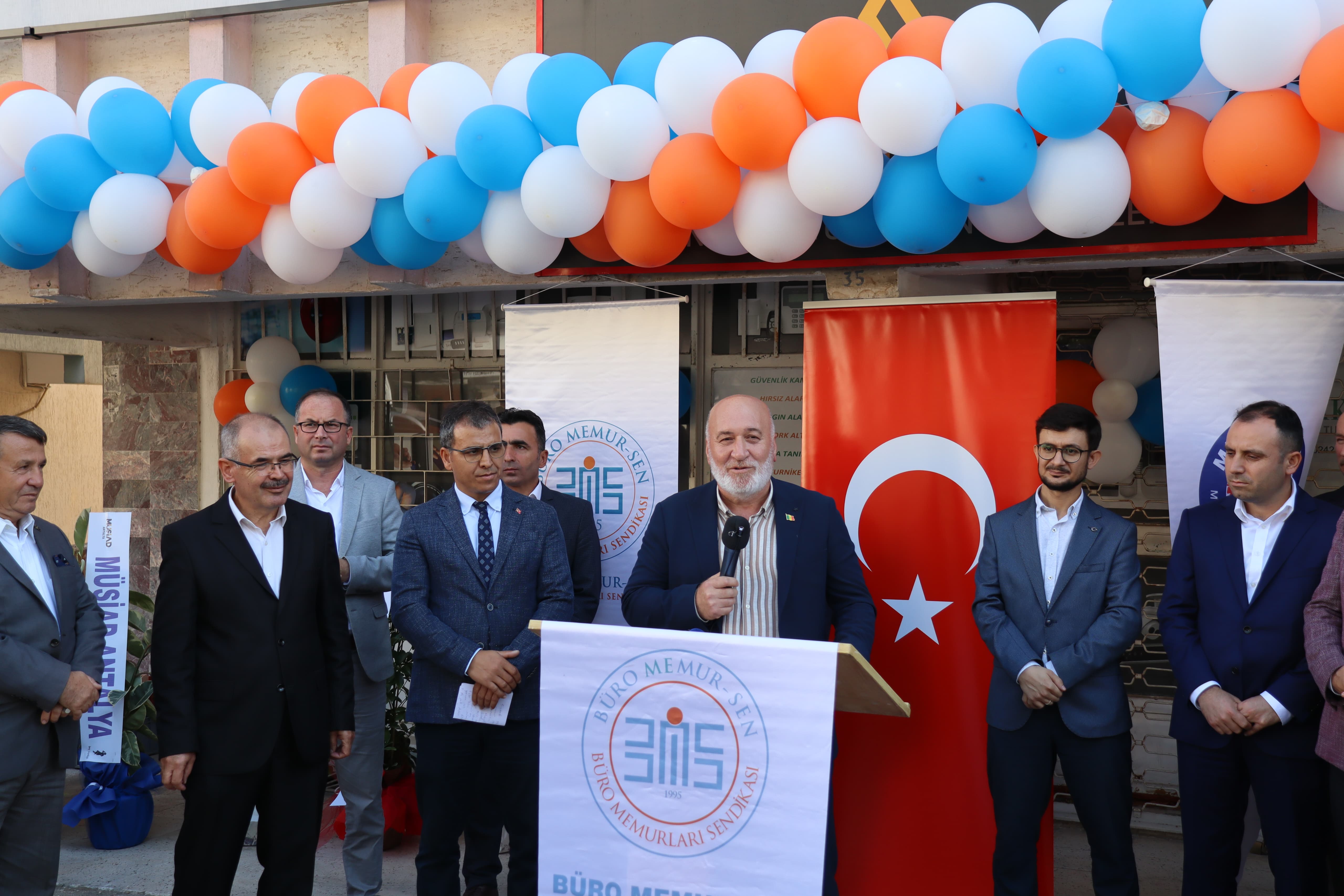 Büro Memur Sen Yeni Evine Kavuştu