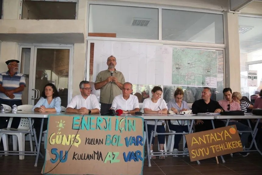 Doyran’da ki HES’e karşı toplu tepki