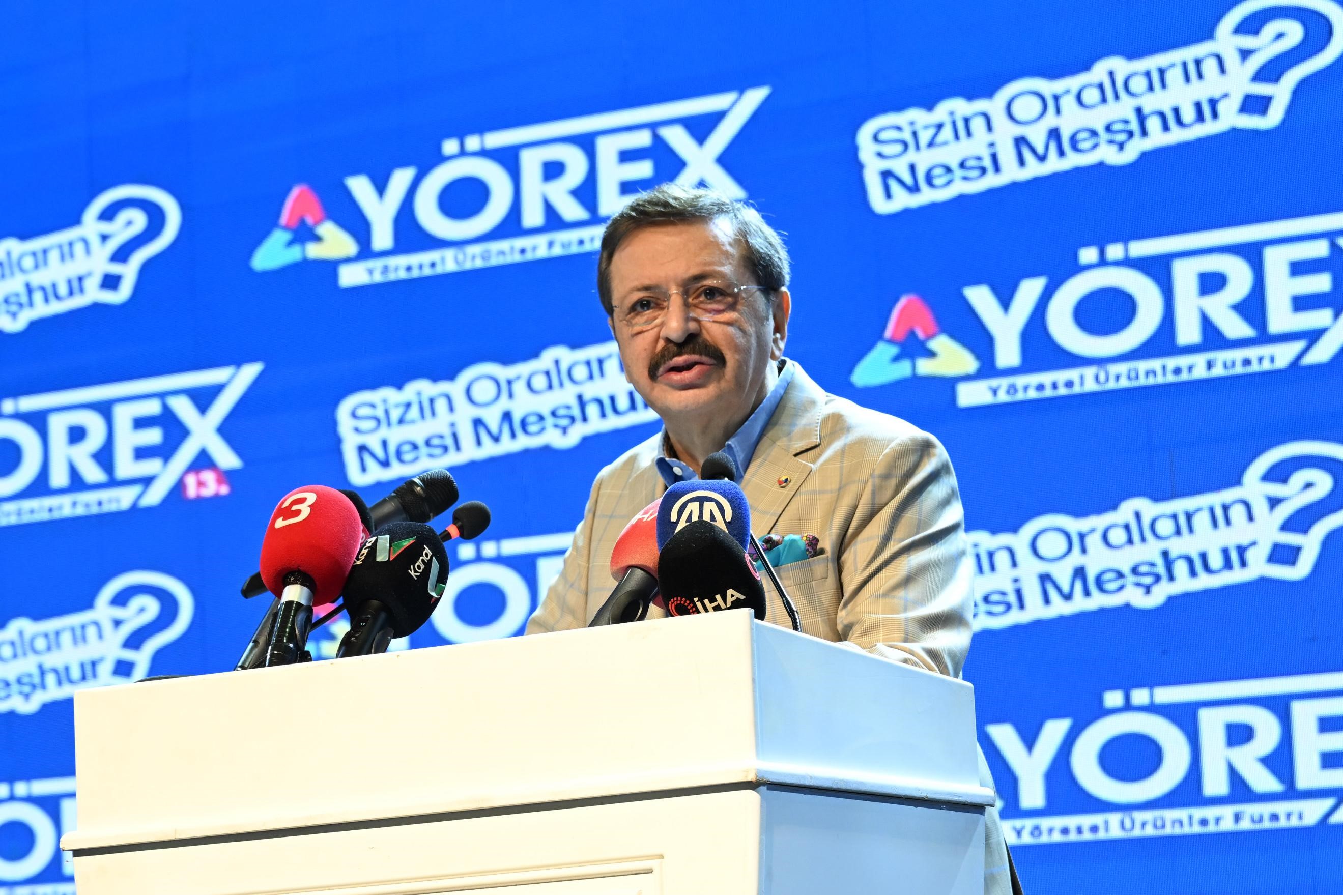 YÖREX Yöresel Ürünler Fuarı Kapılarını Açtı