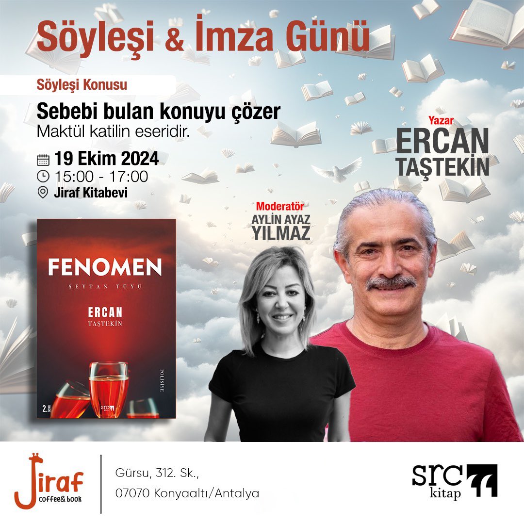 Yazar Ercan Taştekin İle Söyleşi ve İmza Günü