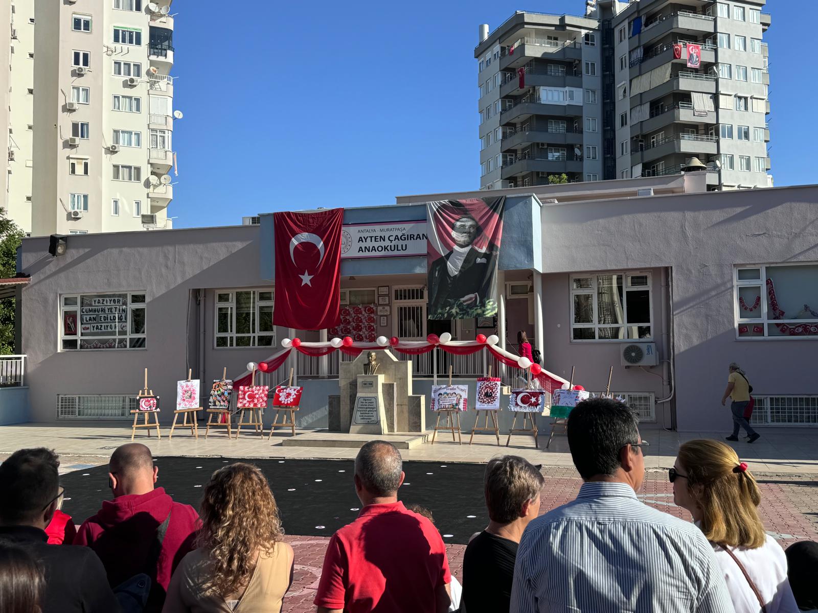 Ayten Çağıran Anaokulu Öğrencileri 29 Ekim’i Kutladı