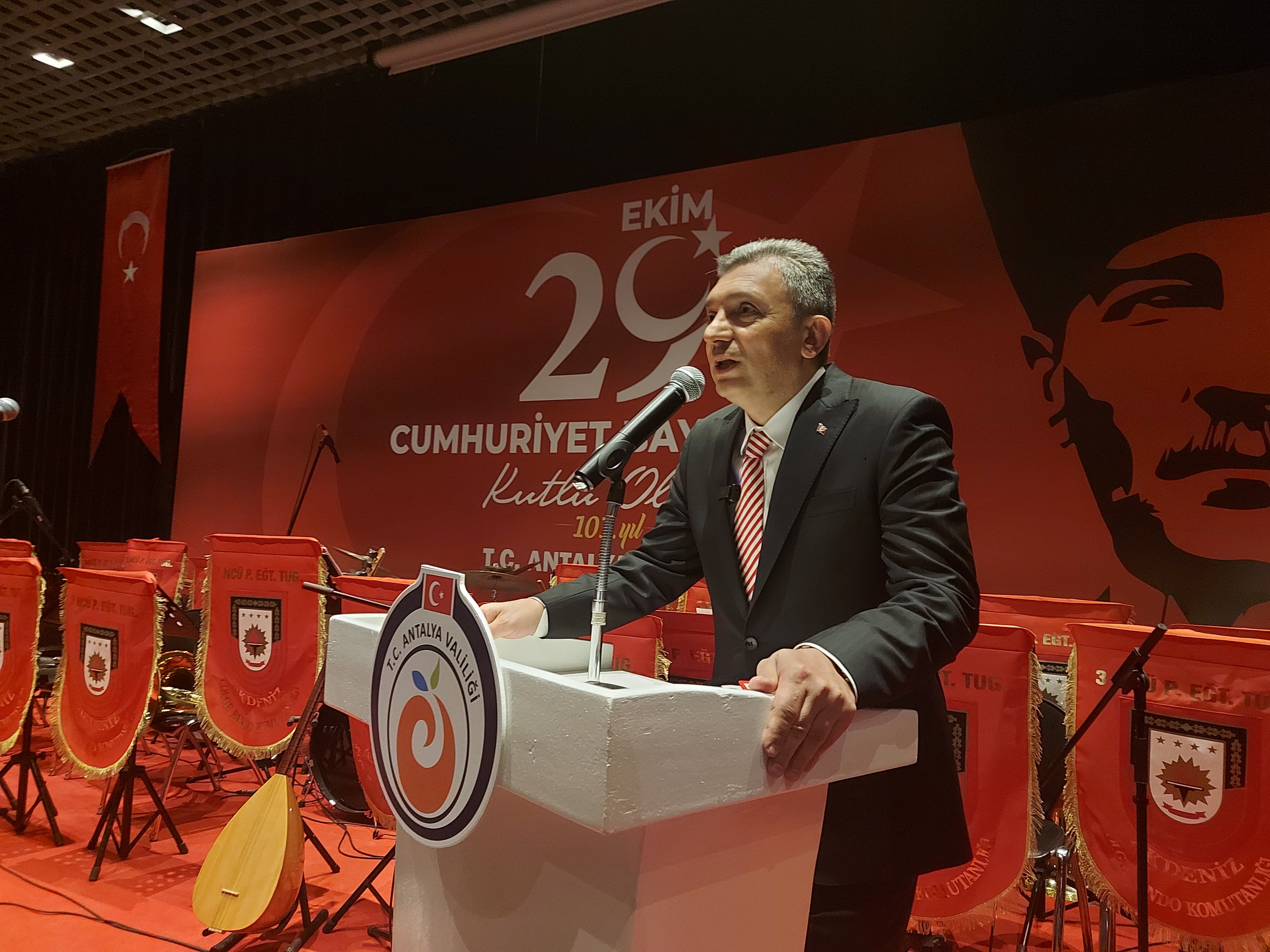 Antalya Protokolü Cumhuriyet Resepsiyonunda Buluştu