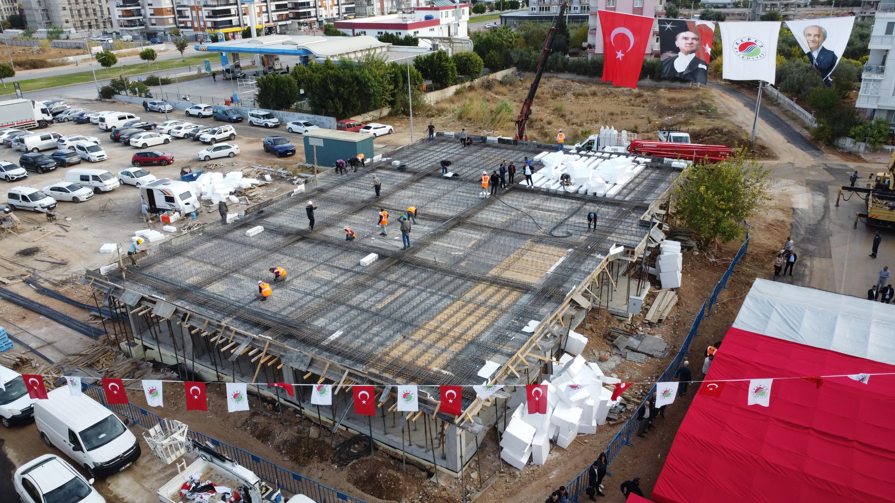 Kepez’e Semt Evi’nin Temeli Atıldı