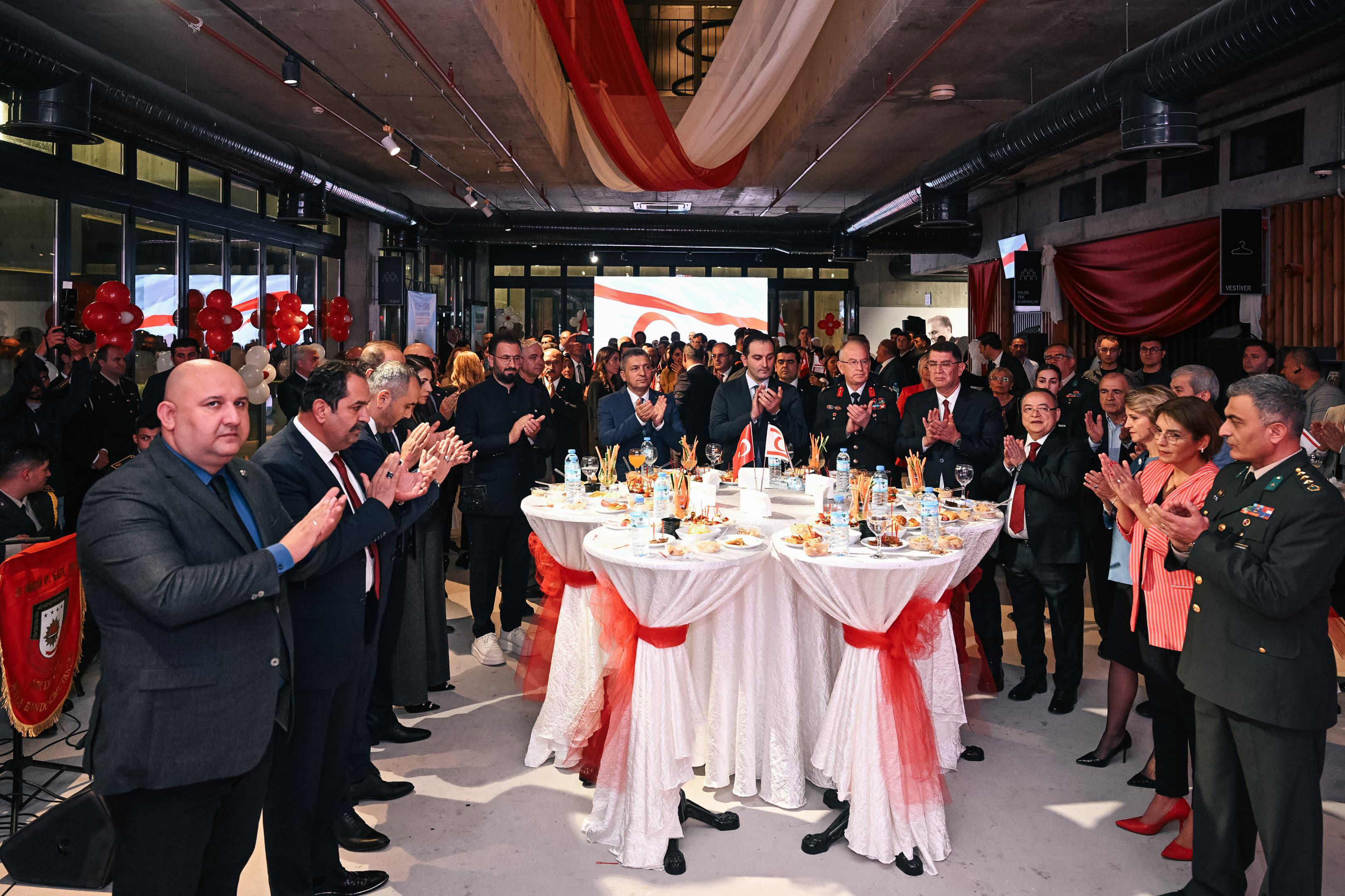 KKTC Cumhuriyet Bayramı Antalya'da coşkuyla kutlandı