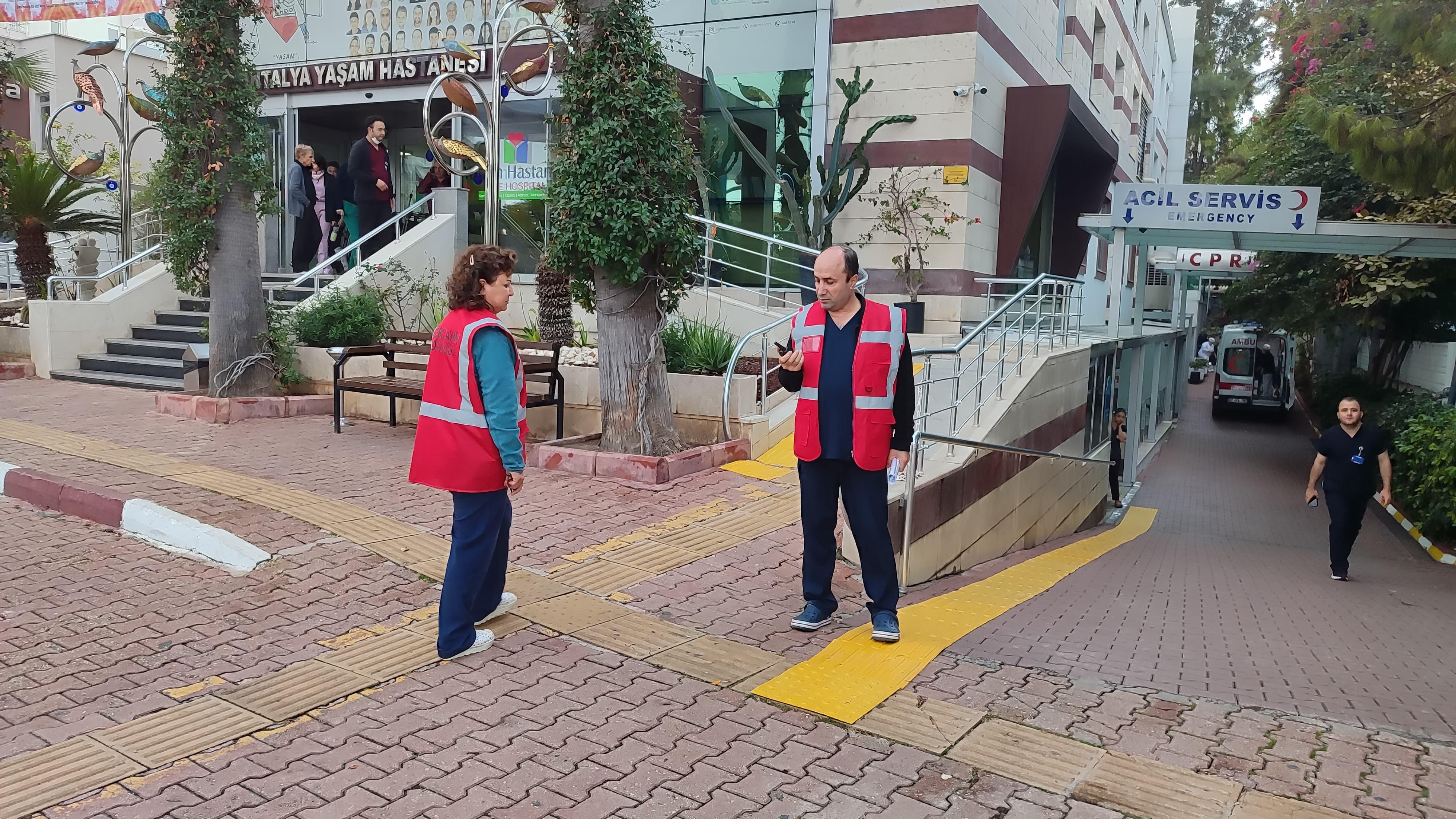 Yaşam’daki Deprem Tatbikatı Gerçeğini Aratmadı