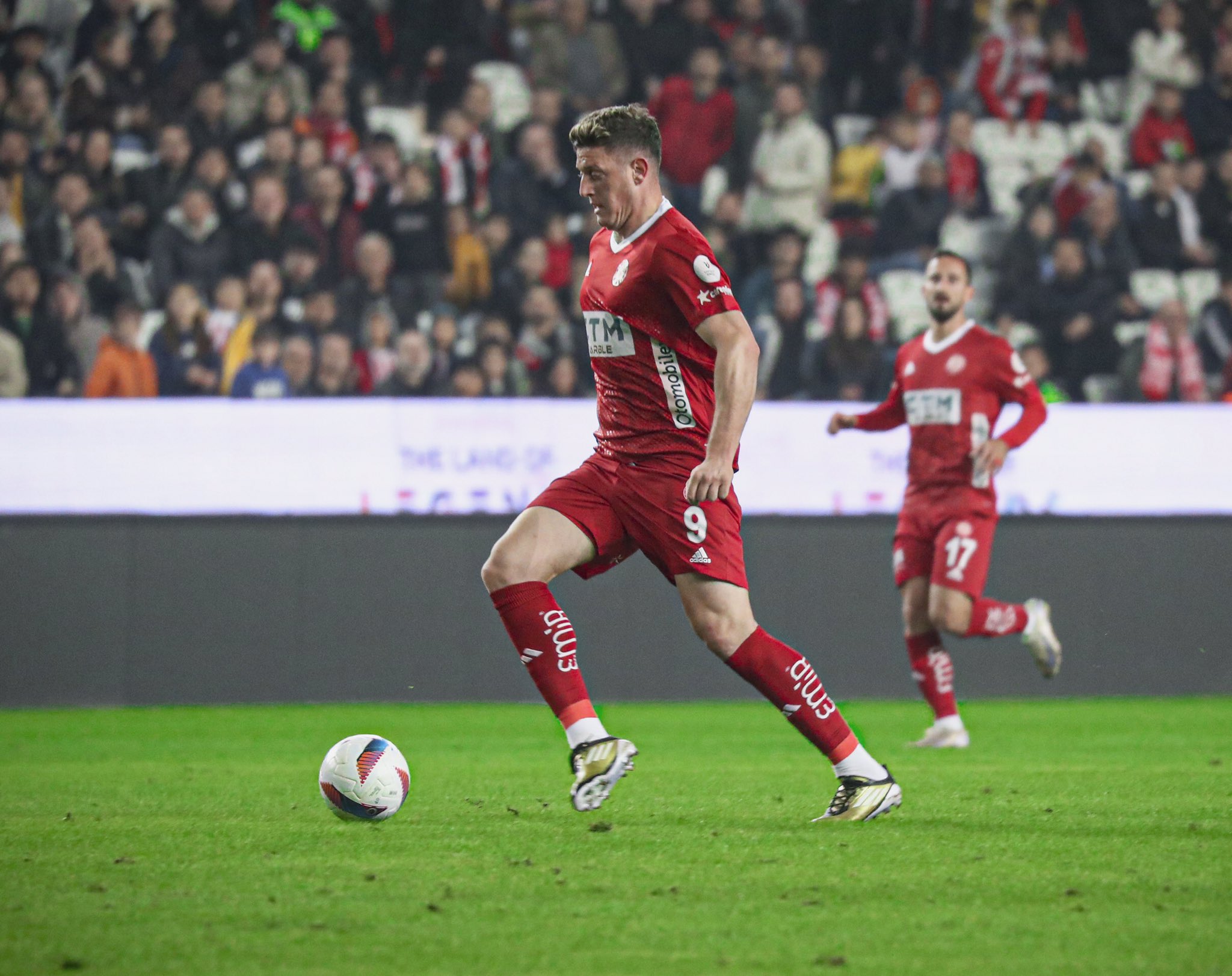 Antalyaspor:1  – Sivasspor:1 (İlk yarı)
