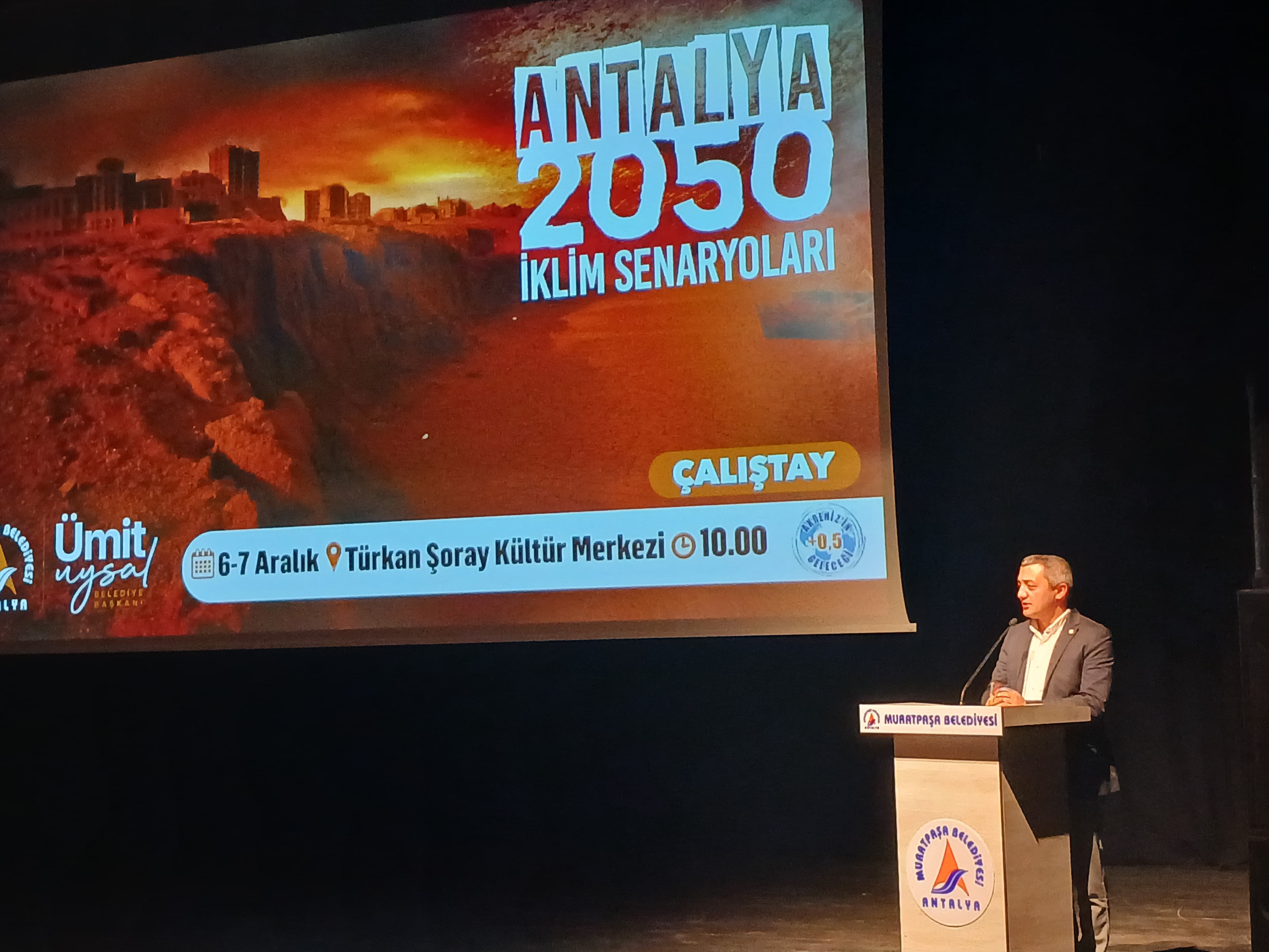 Antalya 2050 İklim Senaryosu Çalıştayı Gerçekleştirildi