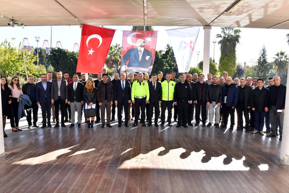 Mersin İl Emniyet Müdür Yardımcısı Ali Garanlı'ya Veda Sürprizi