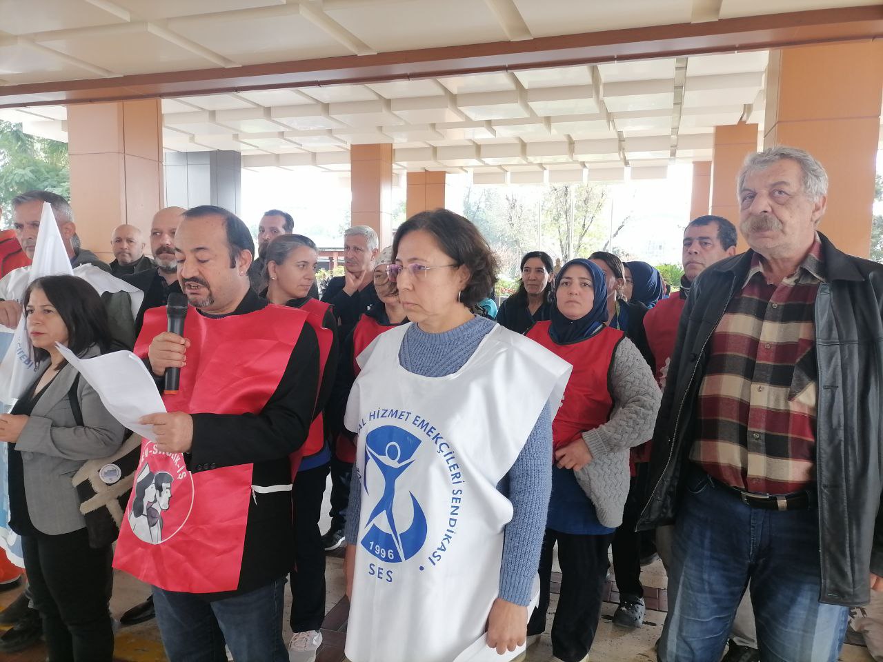 Toplu Sözleşme ve Adalet Talepleri İçin Toplandılar 