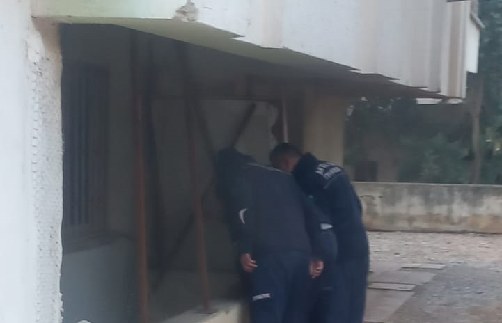 Güvenlikteki Yangın Korkuttu